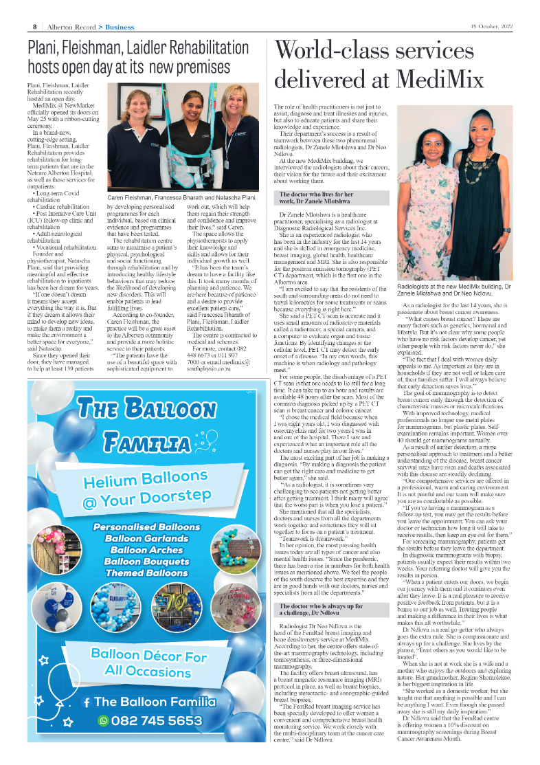 Alberton Record 19 October 2022 page 8