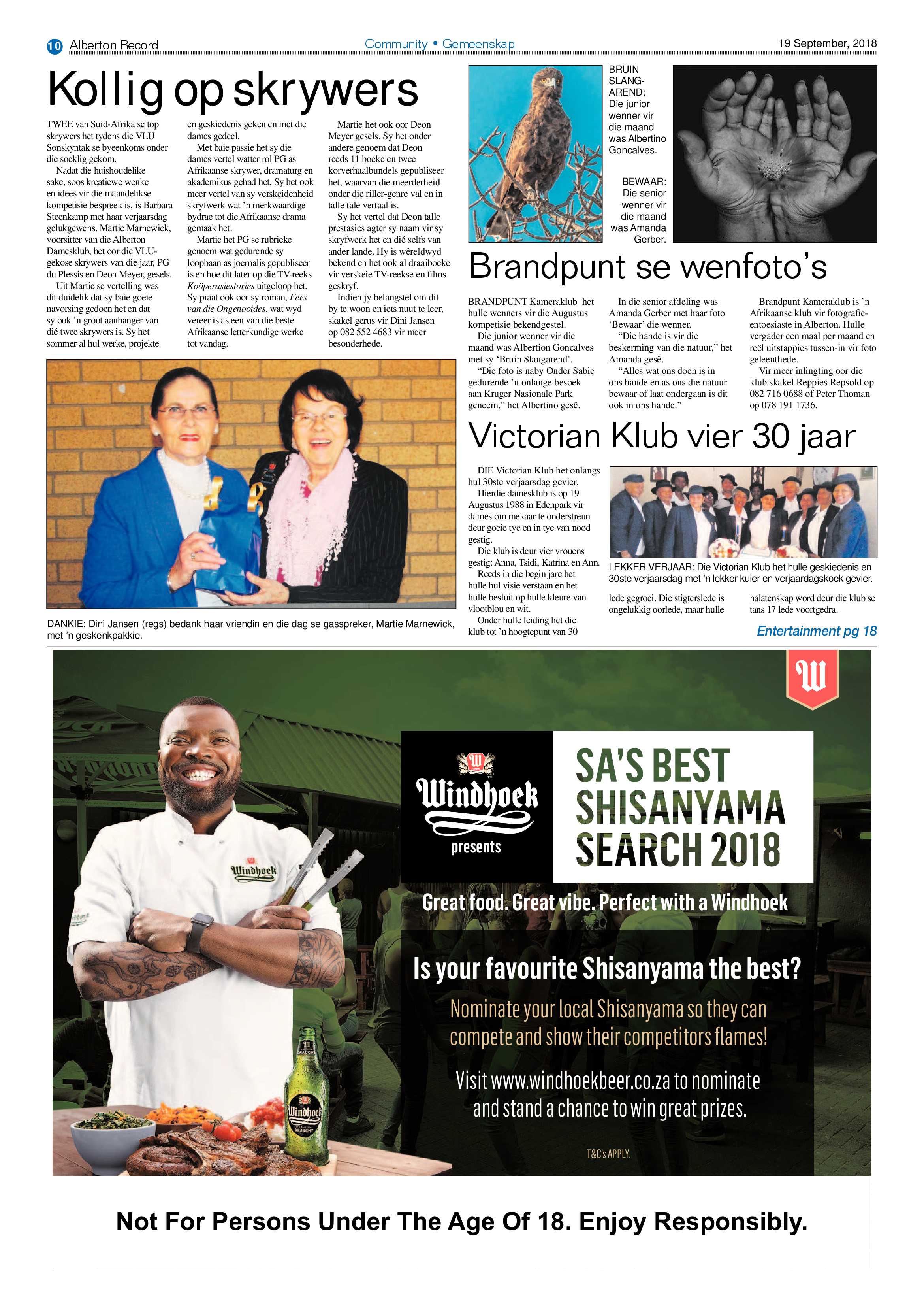 Alberton Record 19 September 2018 page 10