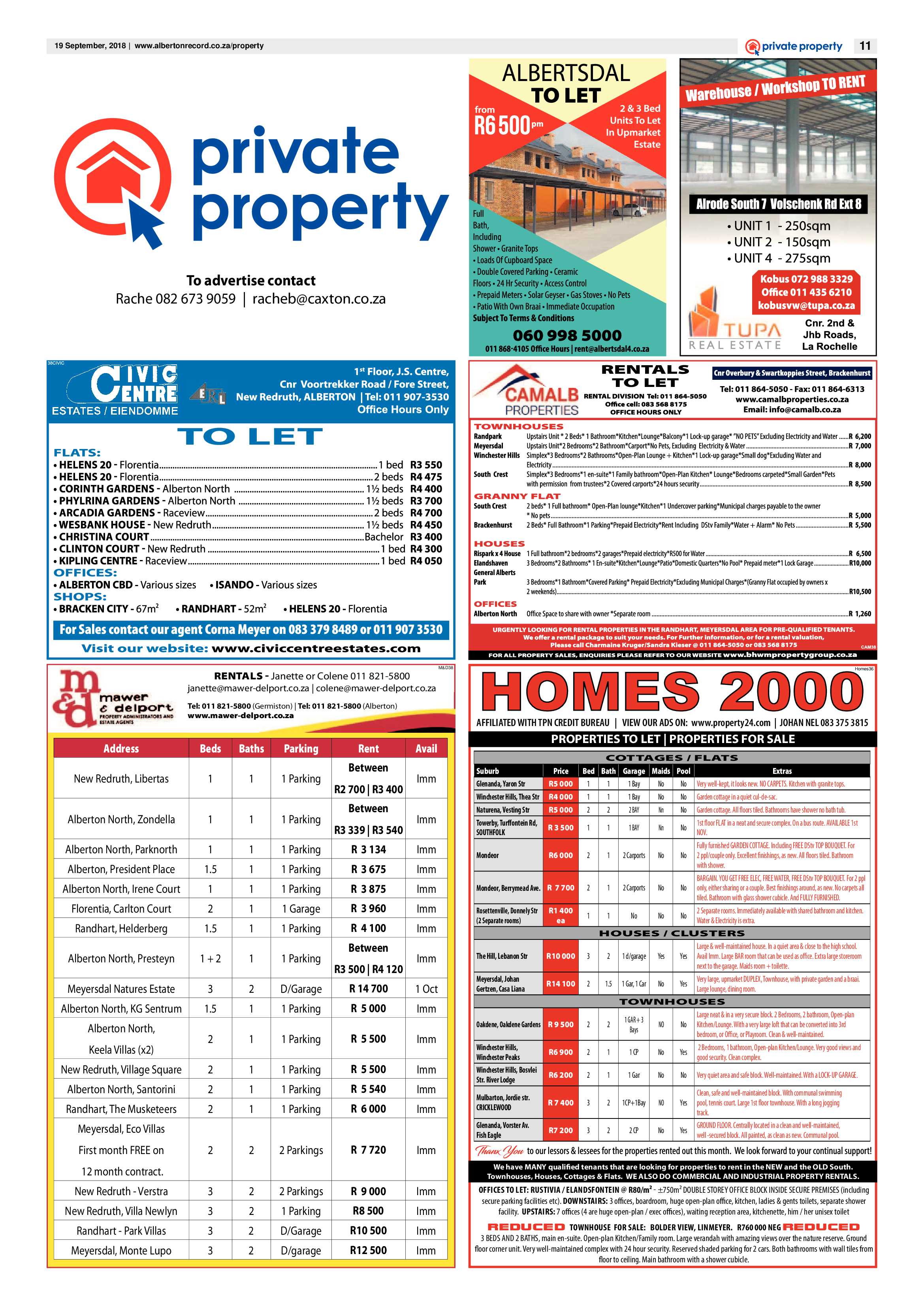 Alberton Record 19 September 2018 page 11