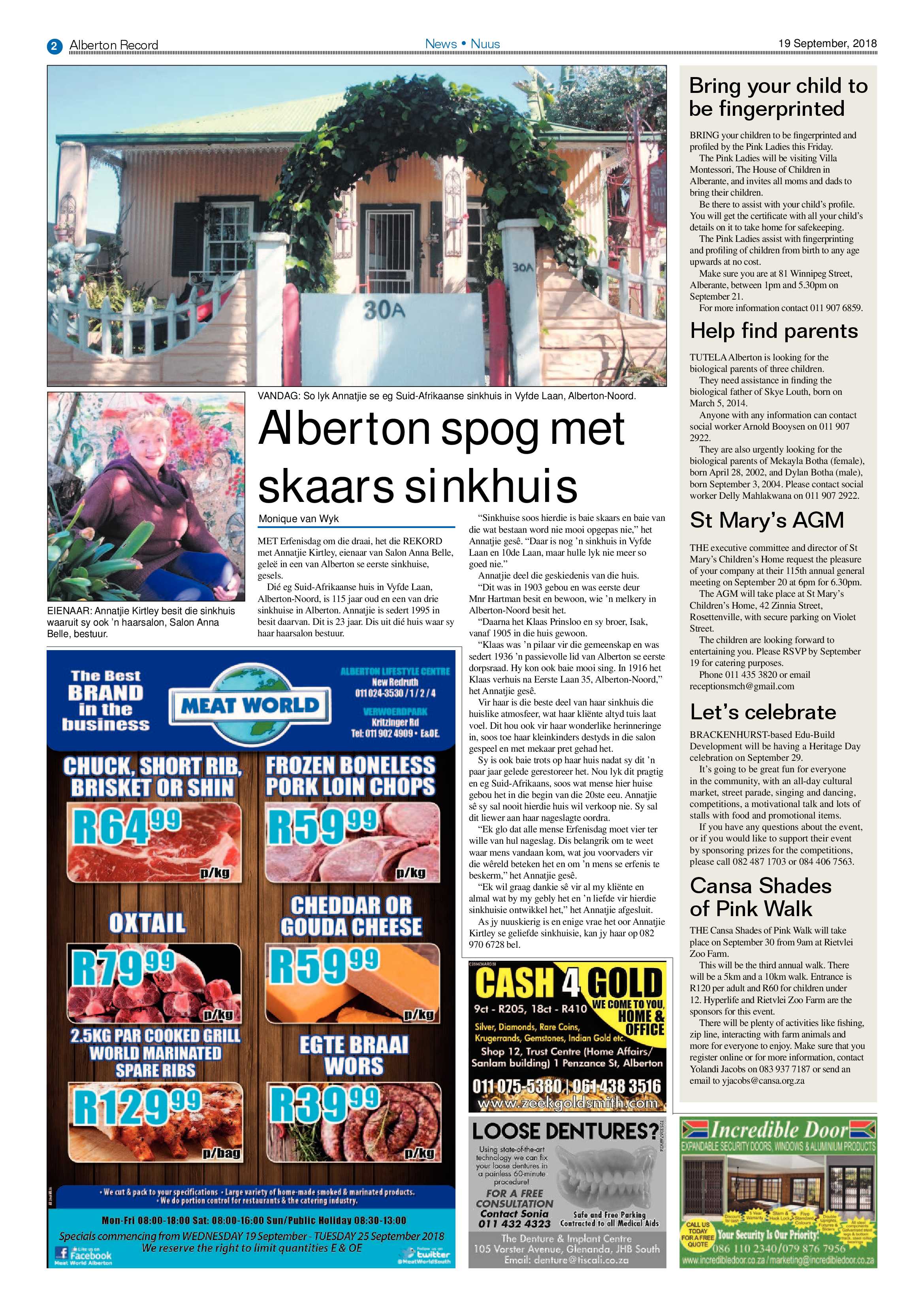 Alberton Record 19 September 2018 page 2