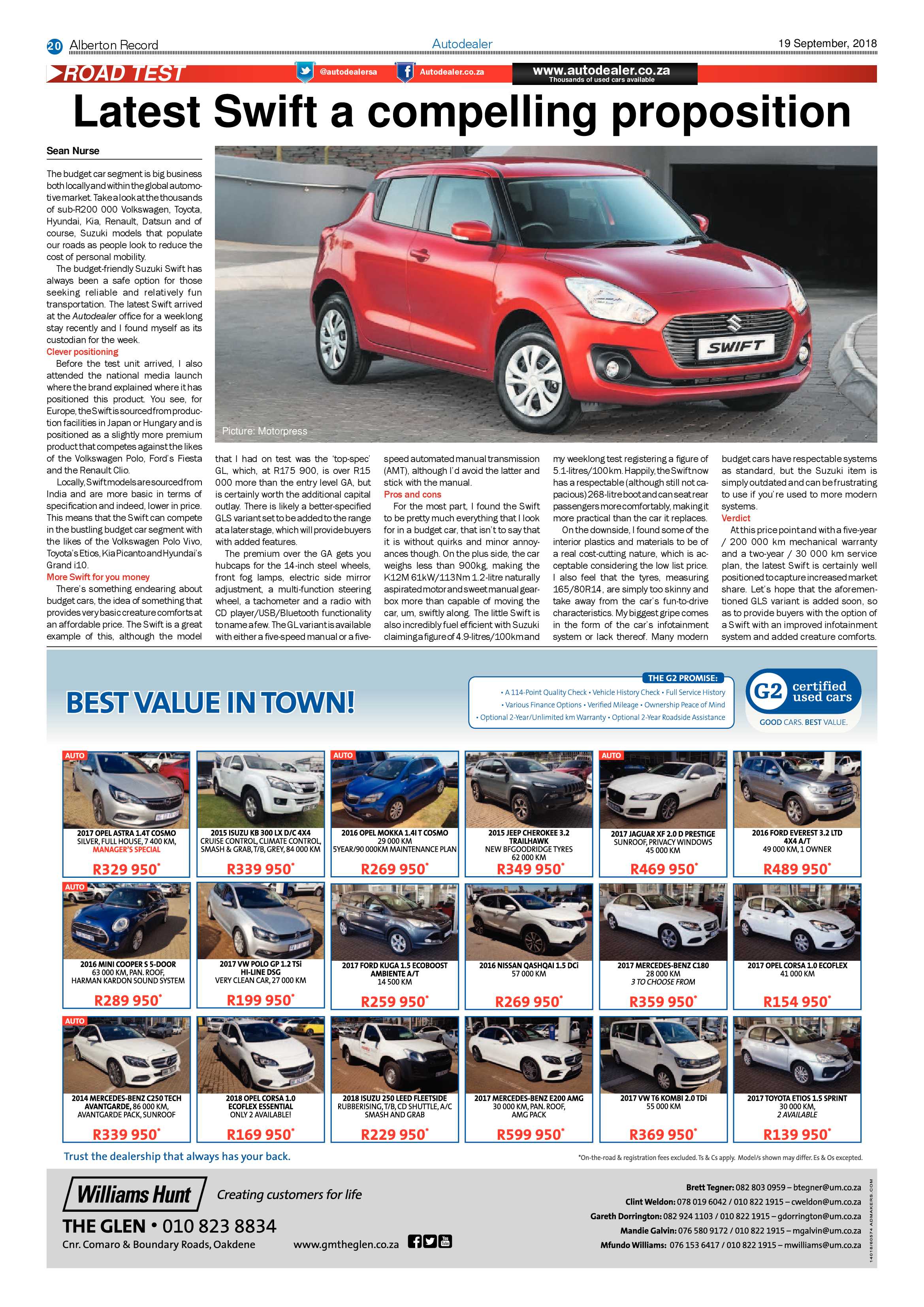 Alberton Record 19 September 2018 page 20