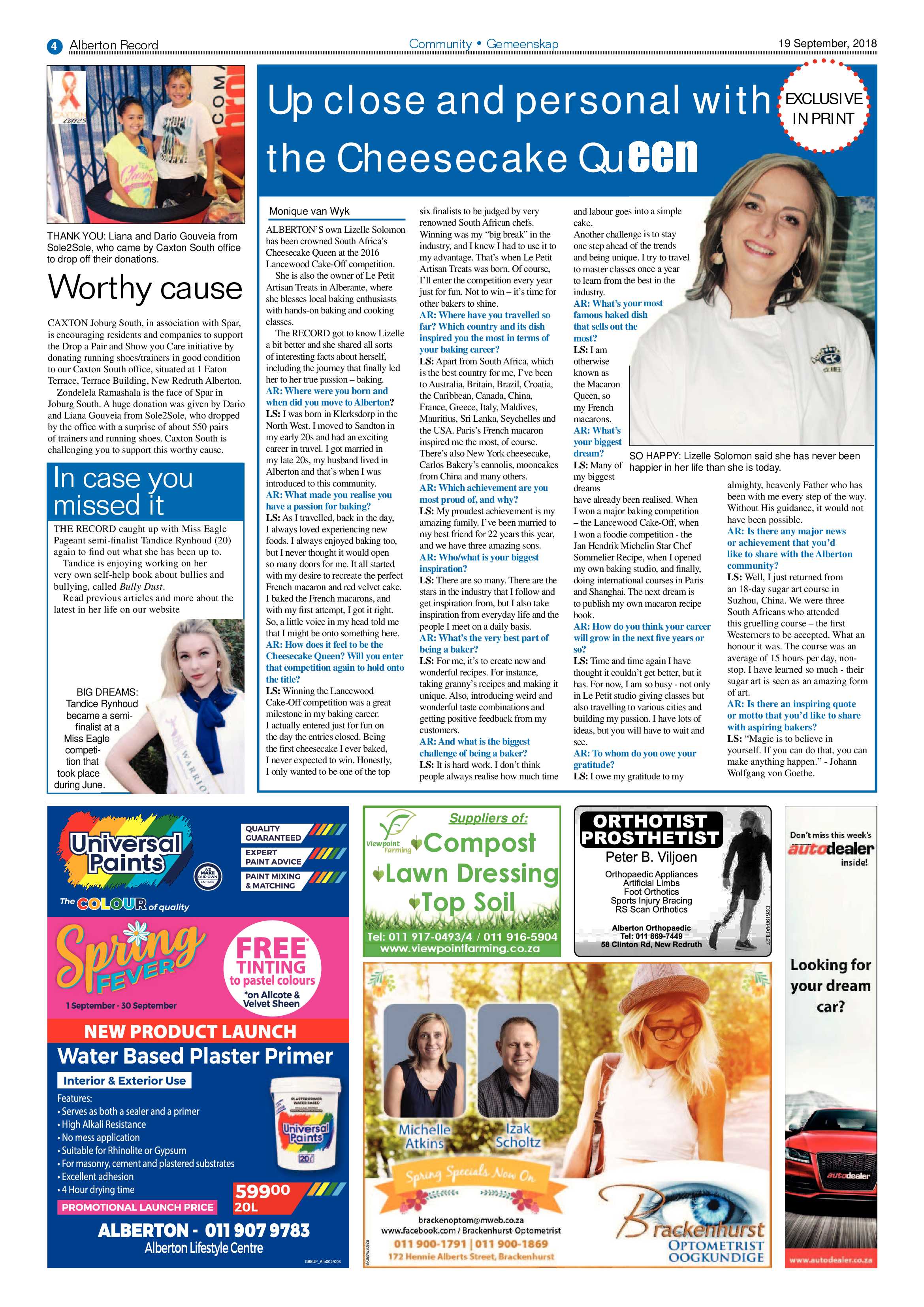Alberton Record 19 September 2018 page 4