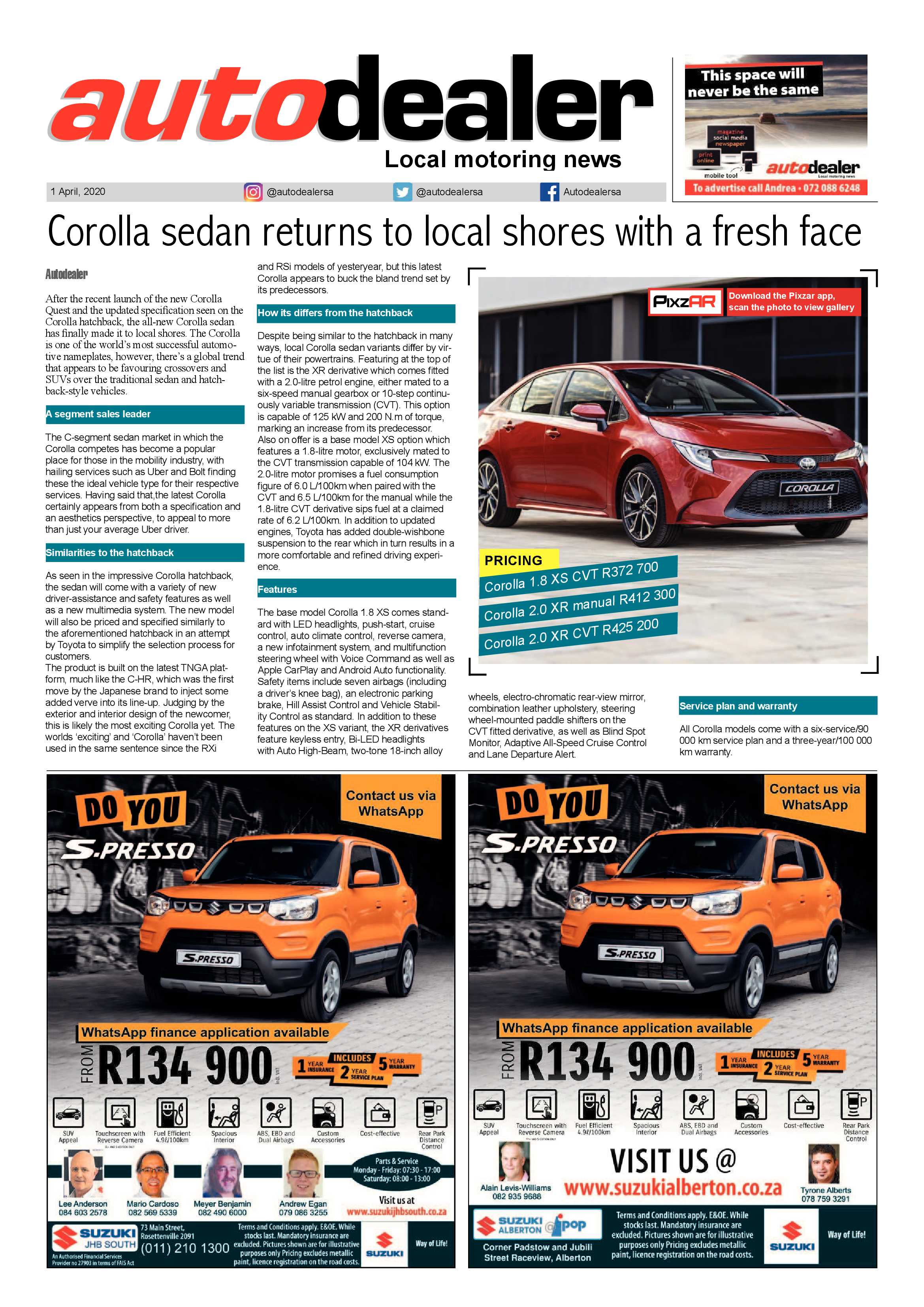 Alberton Record 1 April 2020 page 13