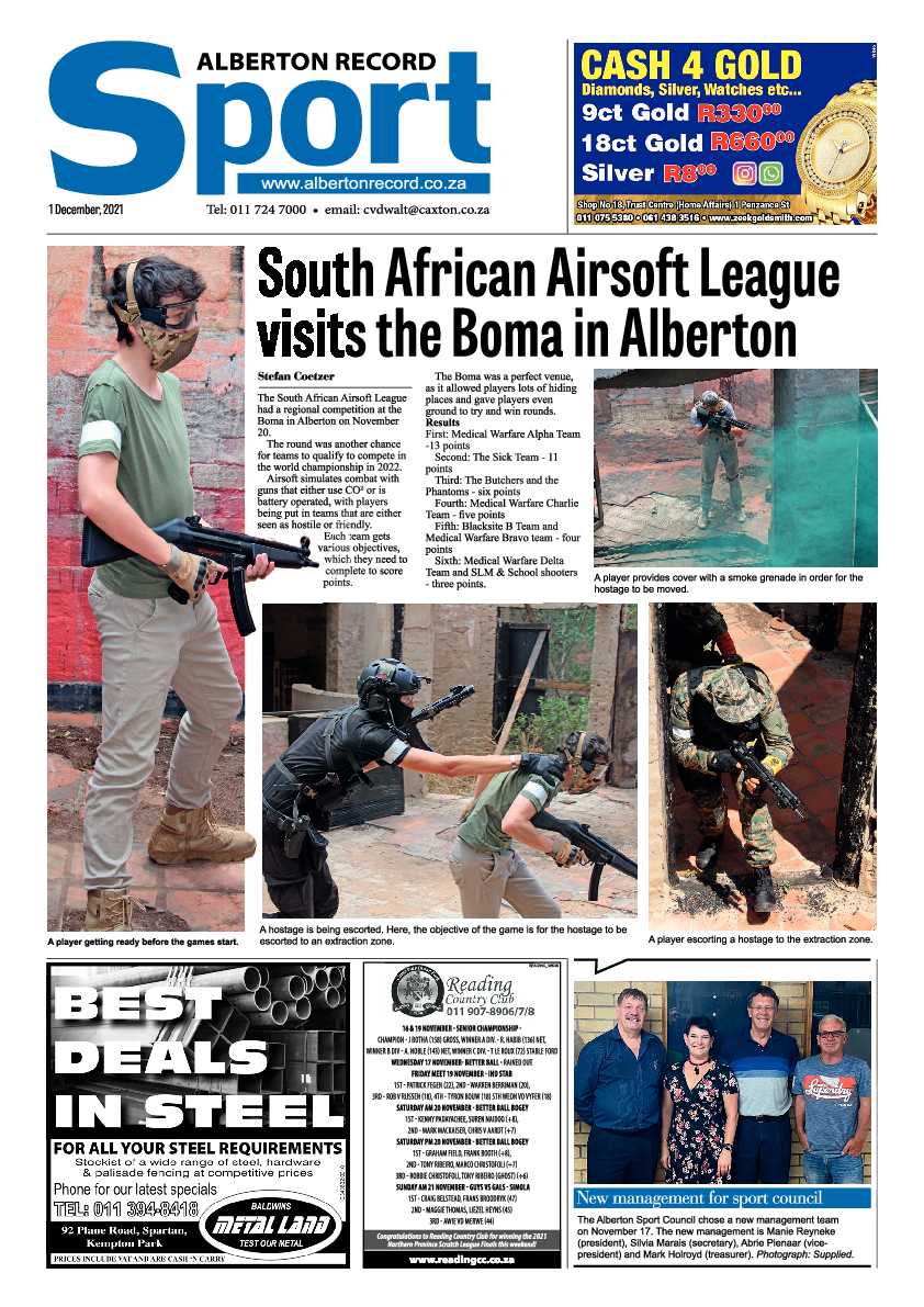 Alberton Record 1 December 2021 page 26