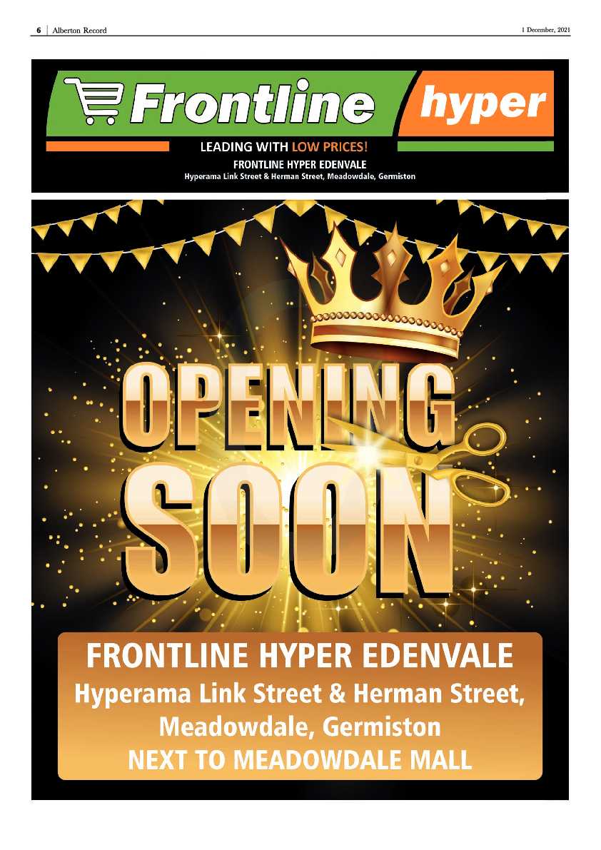 Alberton Record 1 December 2021 page 8