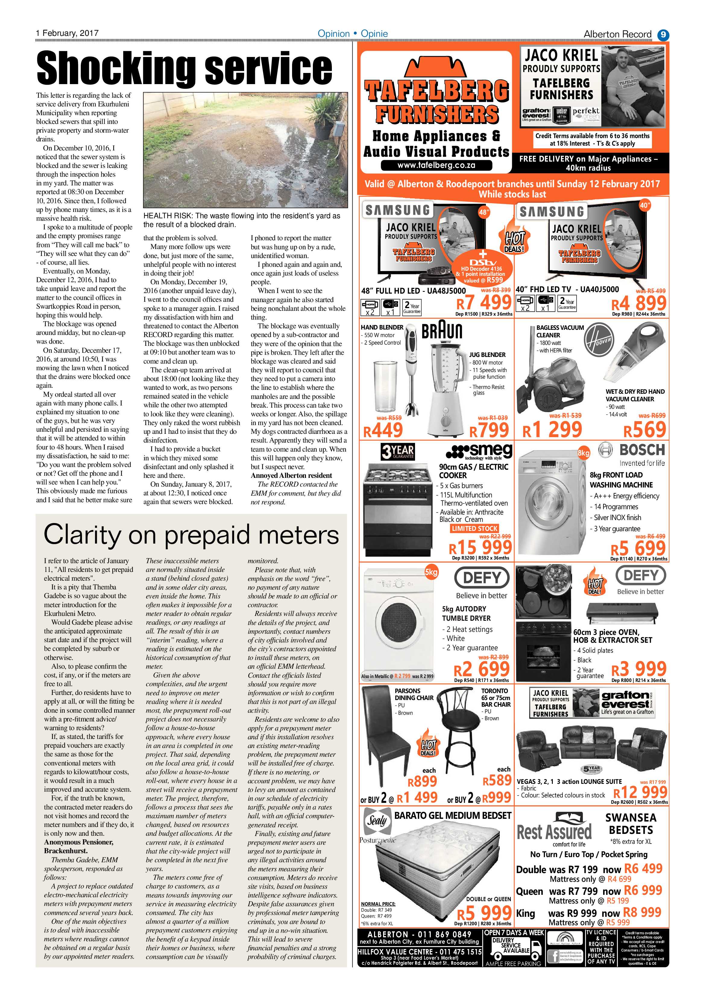 Alberton Record 1 Feburary 2017 page 9