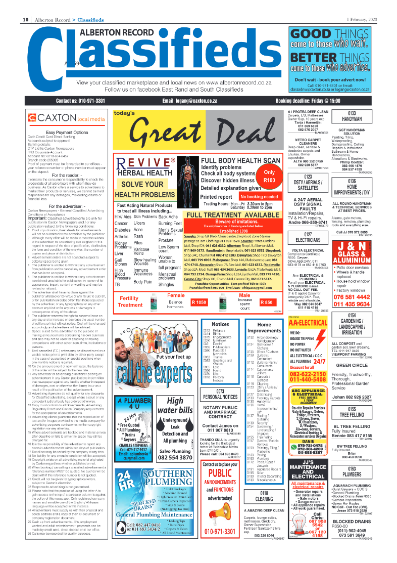 Alberton Record 1 January 2023 page 10
