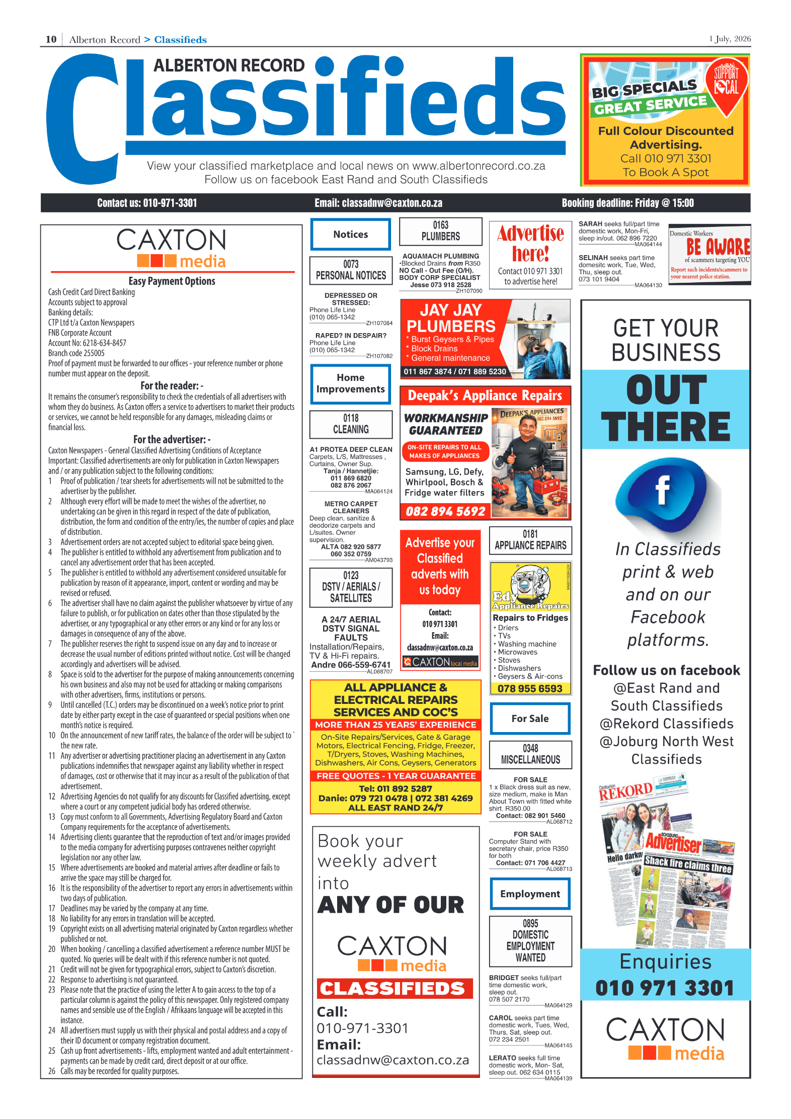 Alberton Record 1 July 2026 page 10