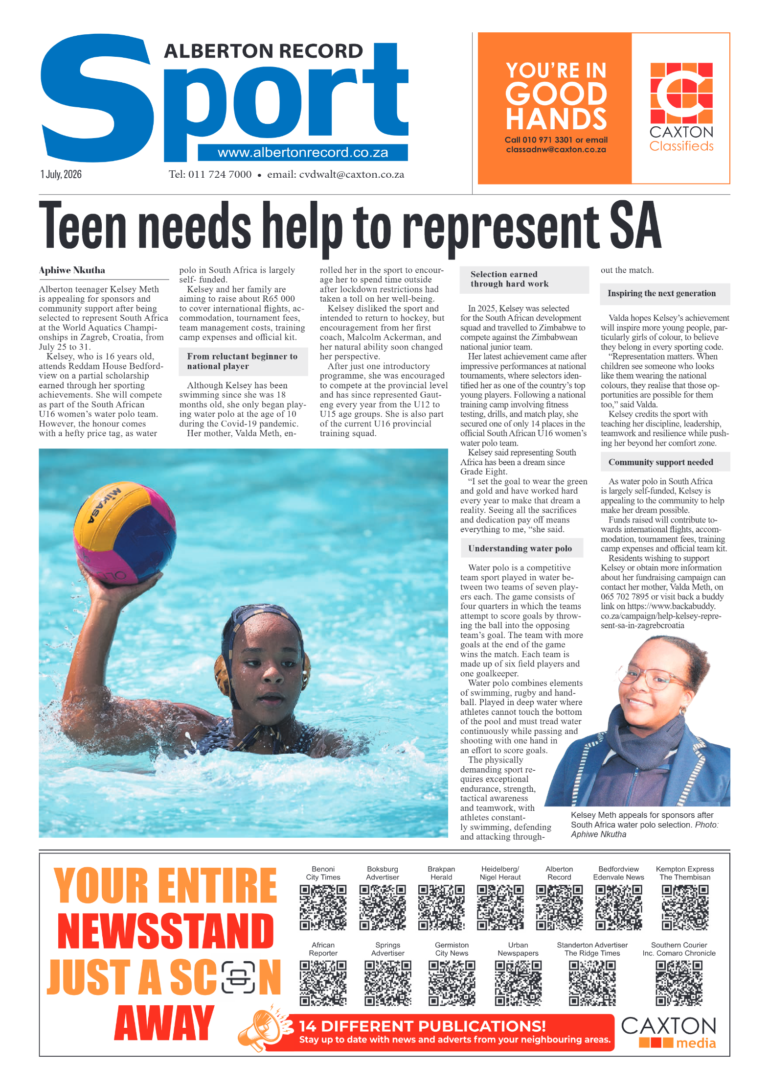 Alberton Record 1 July 2026 page 12