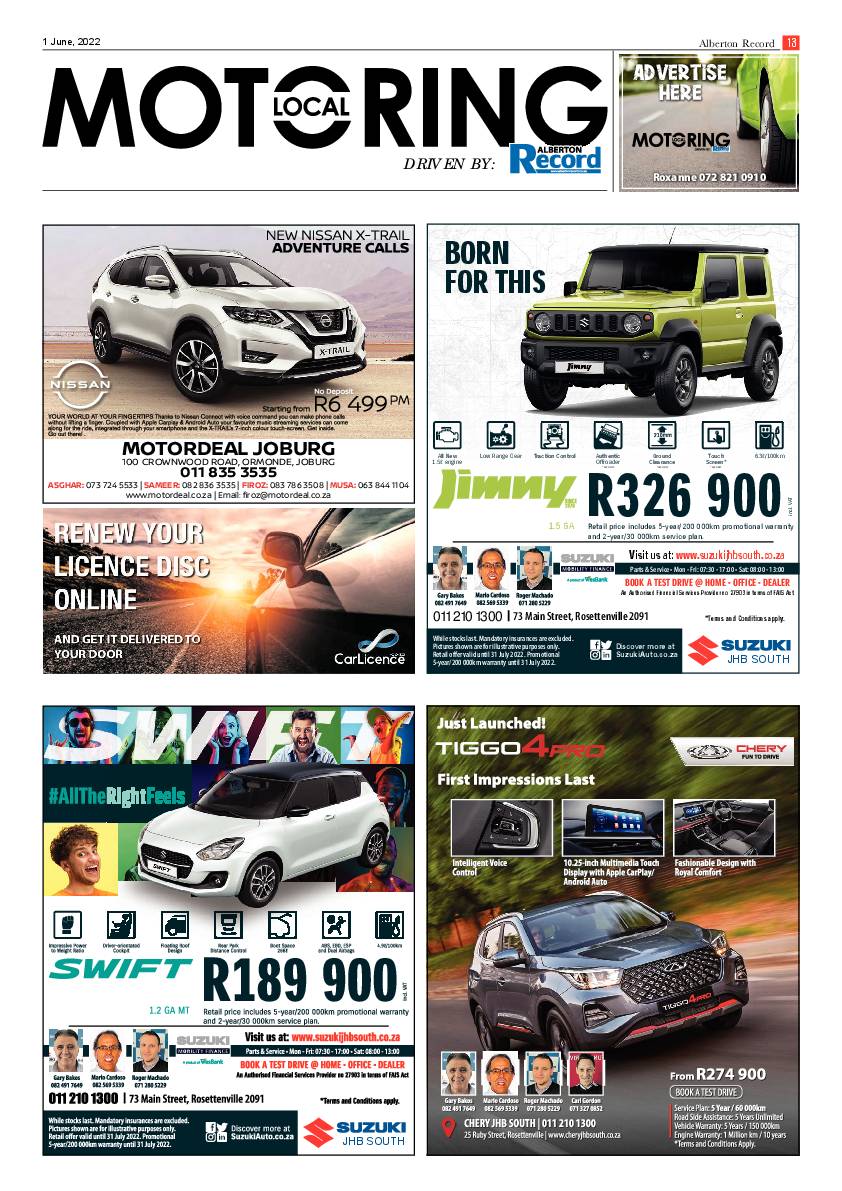 Alberton Record 1 June 2022 page 15