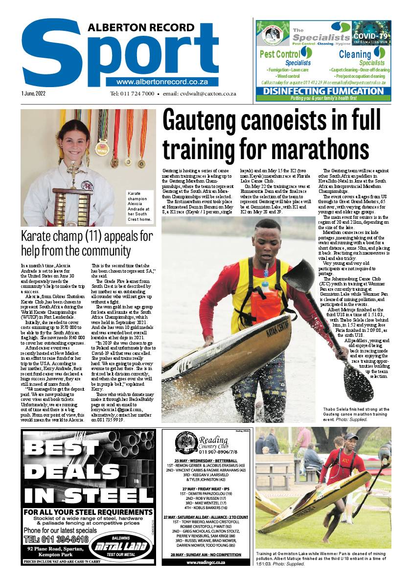 Alberton Record 1 June 2022 page 18