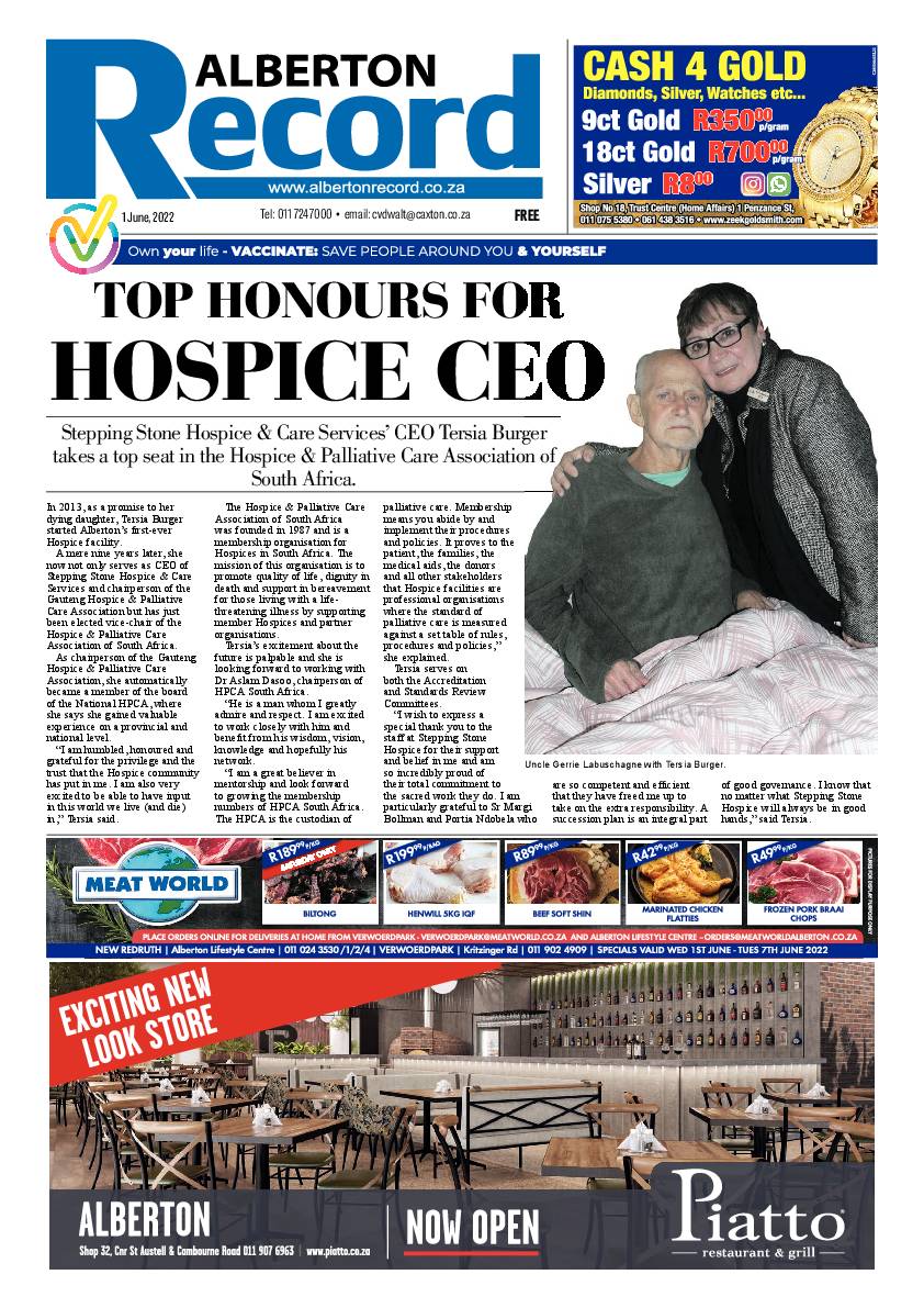 Alberton Record 1 June 2022 page 3