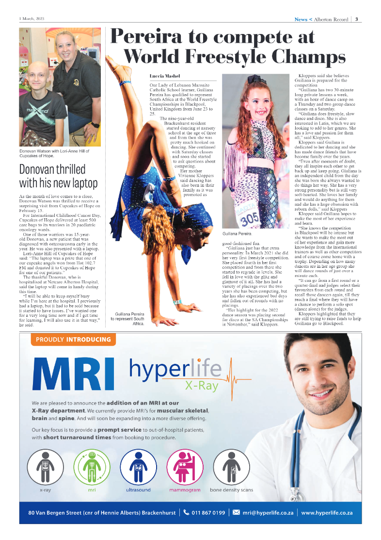 Alberton Record 1 March 2023 page 3