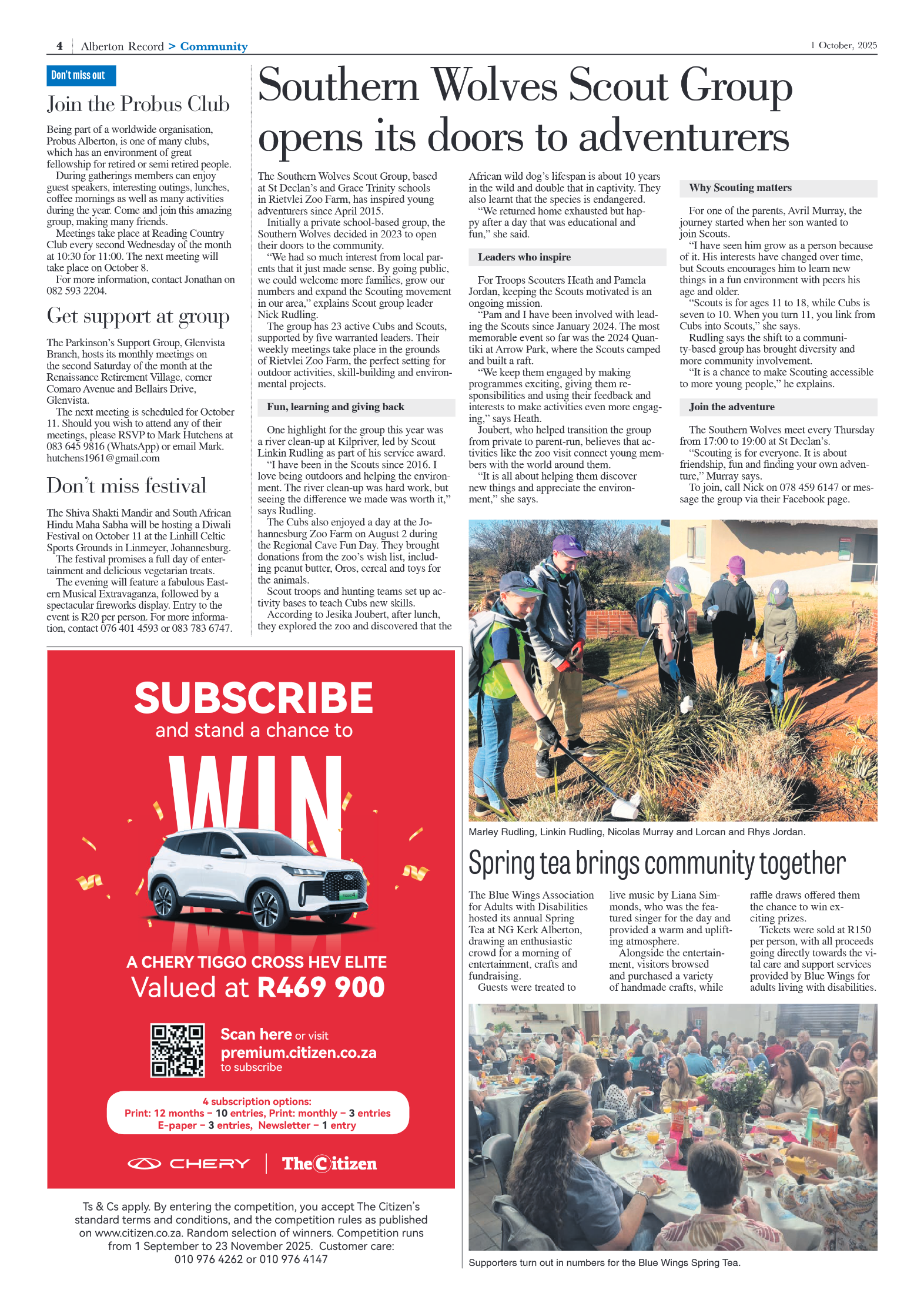 Alberton Record 1 October 2025 page 4