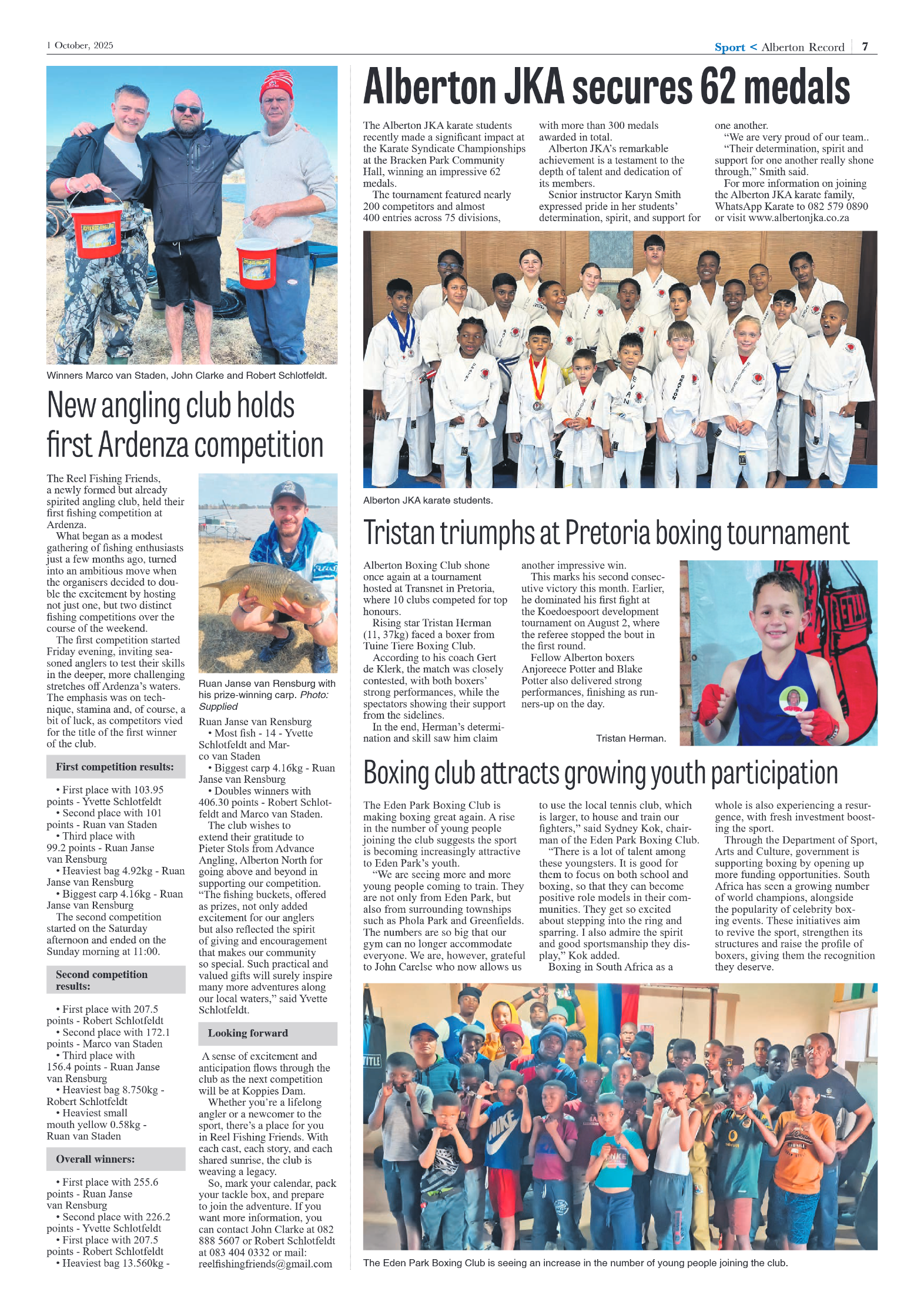 Alberton Record 1 October 2025 page 7