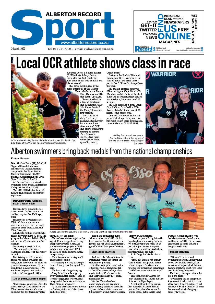Alberton Record 20 April 2022 page 18