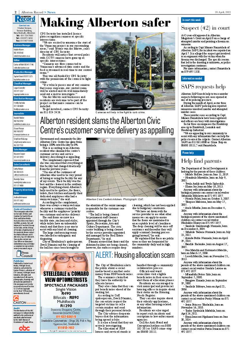 Alberton Record 20 April 2022 page 4
