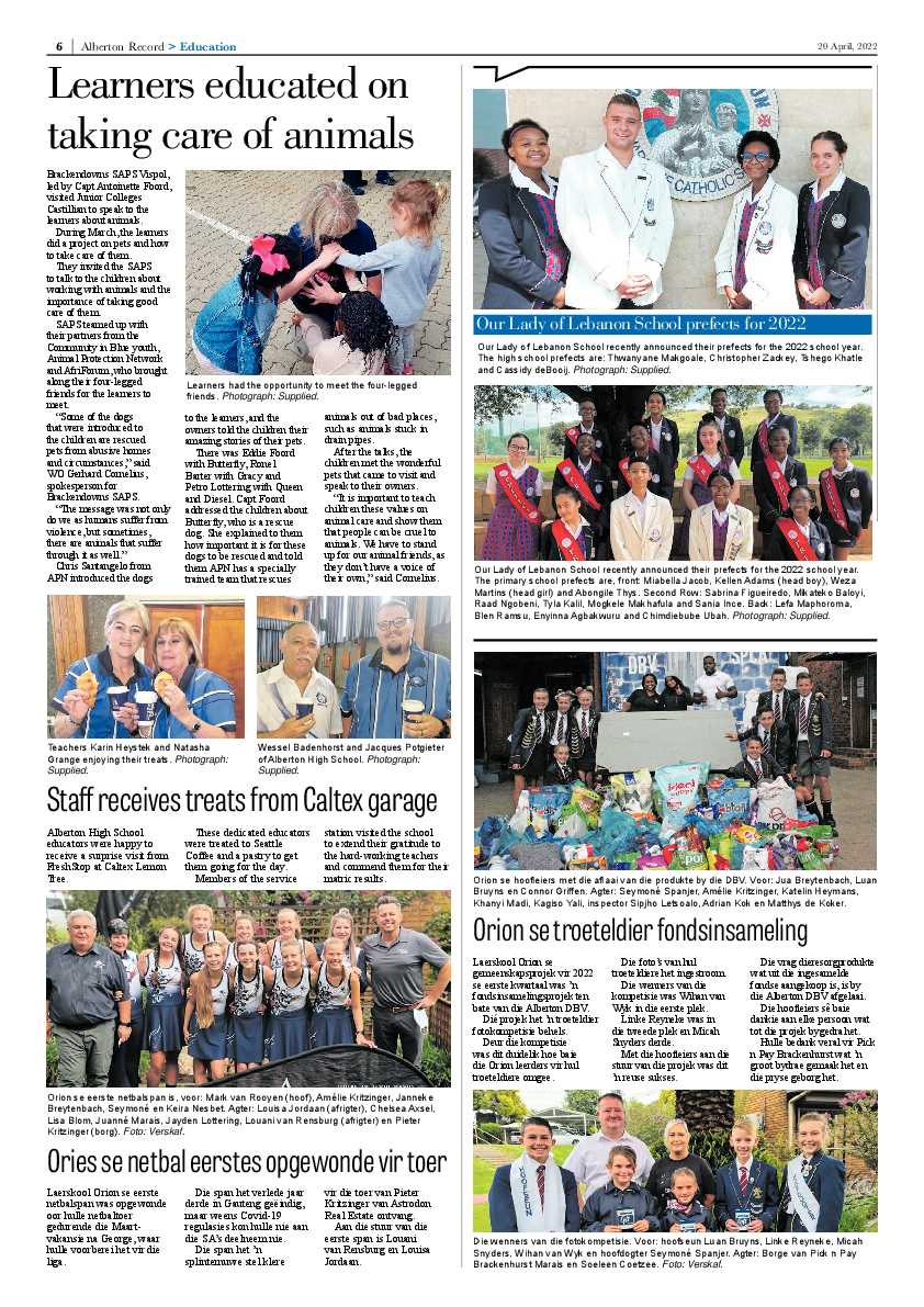 Alberton Record 20 April 2022 page 8