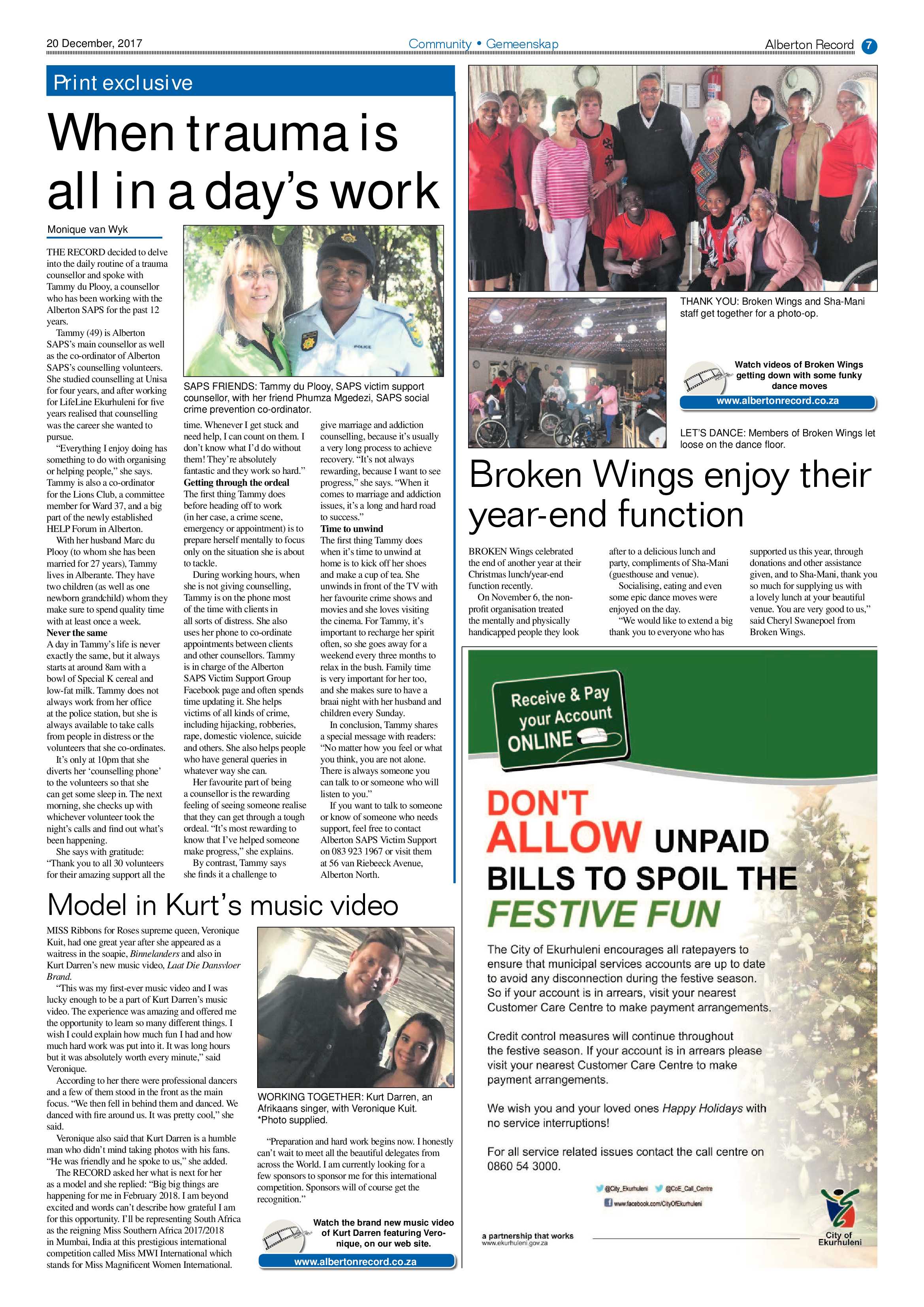 Alberton Record 20 December 2017 page 7