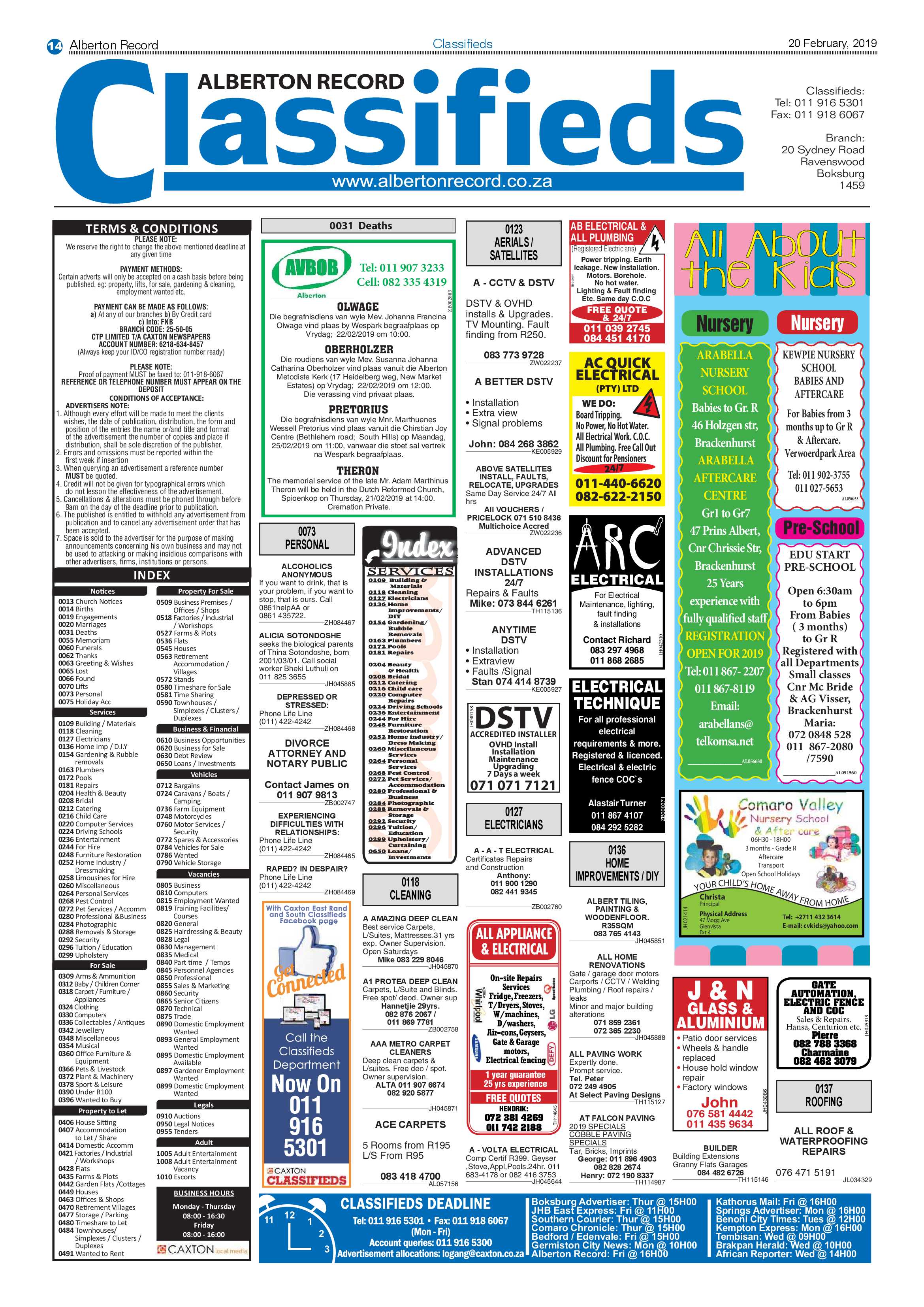 Alberton Record 20 February 2019 page 14