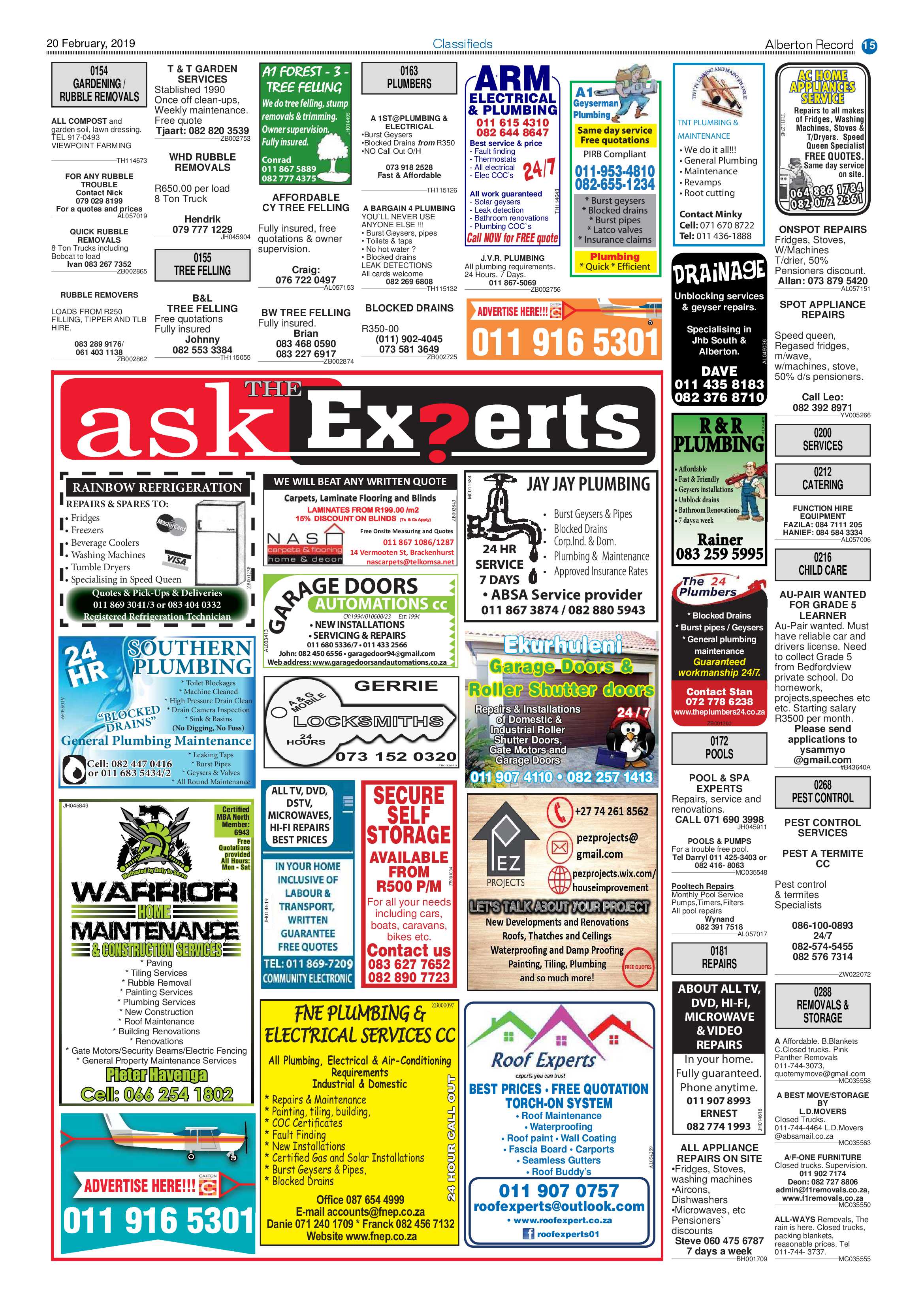 Alberton Record 20 February 2019 page 15
