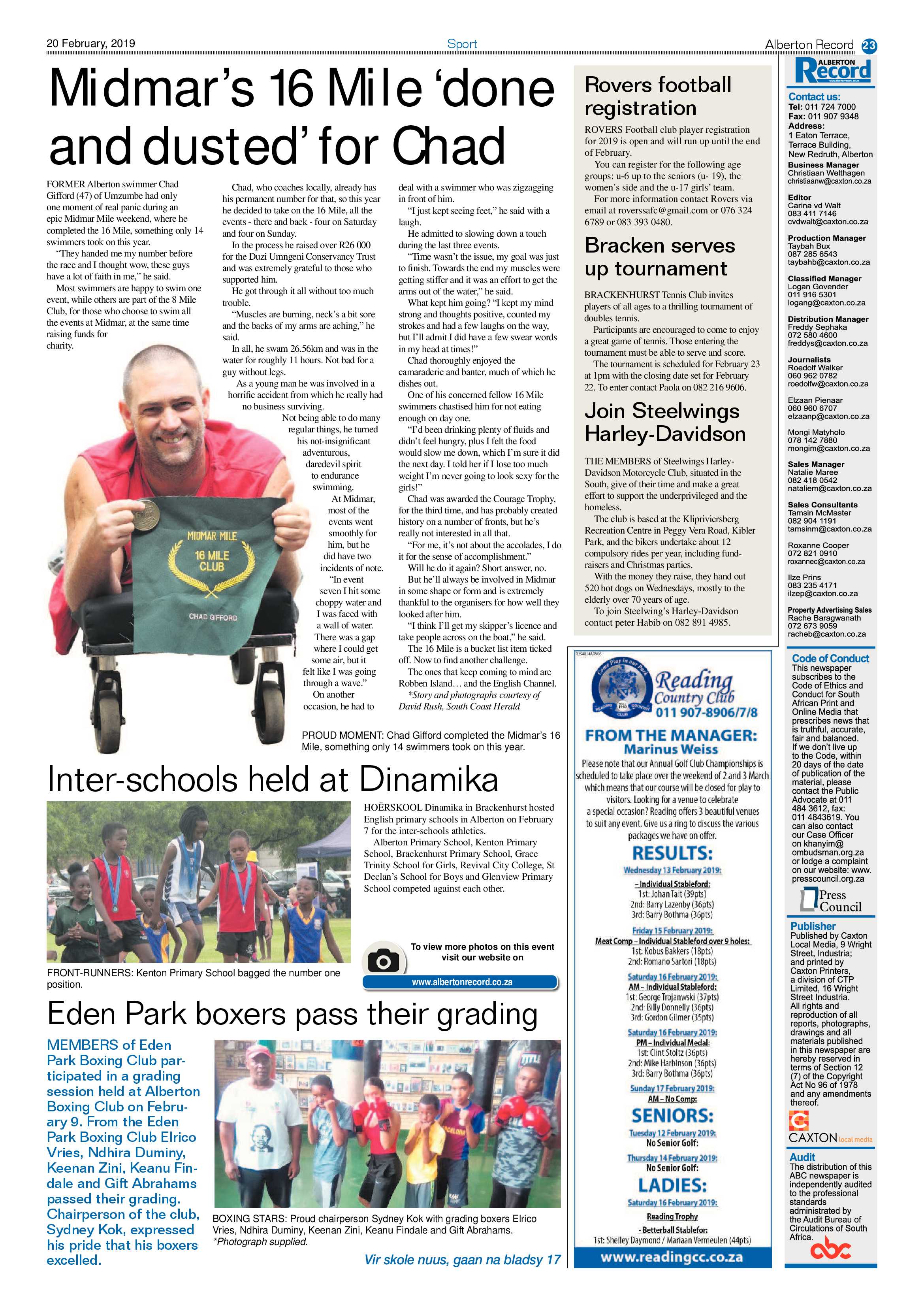 Alberton Record 20 February 2019 page 23
