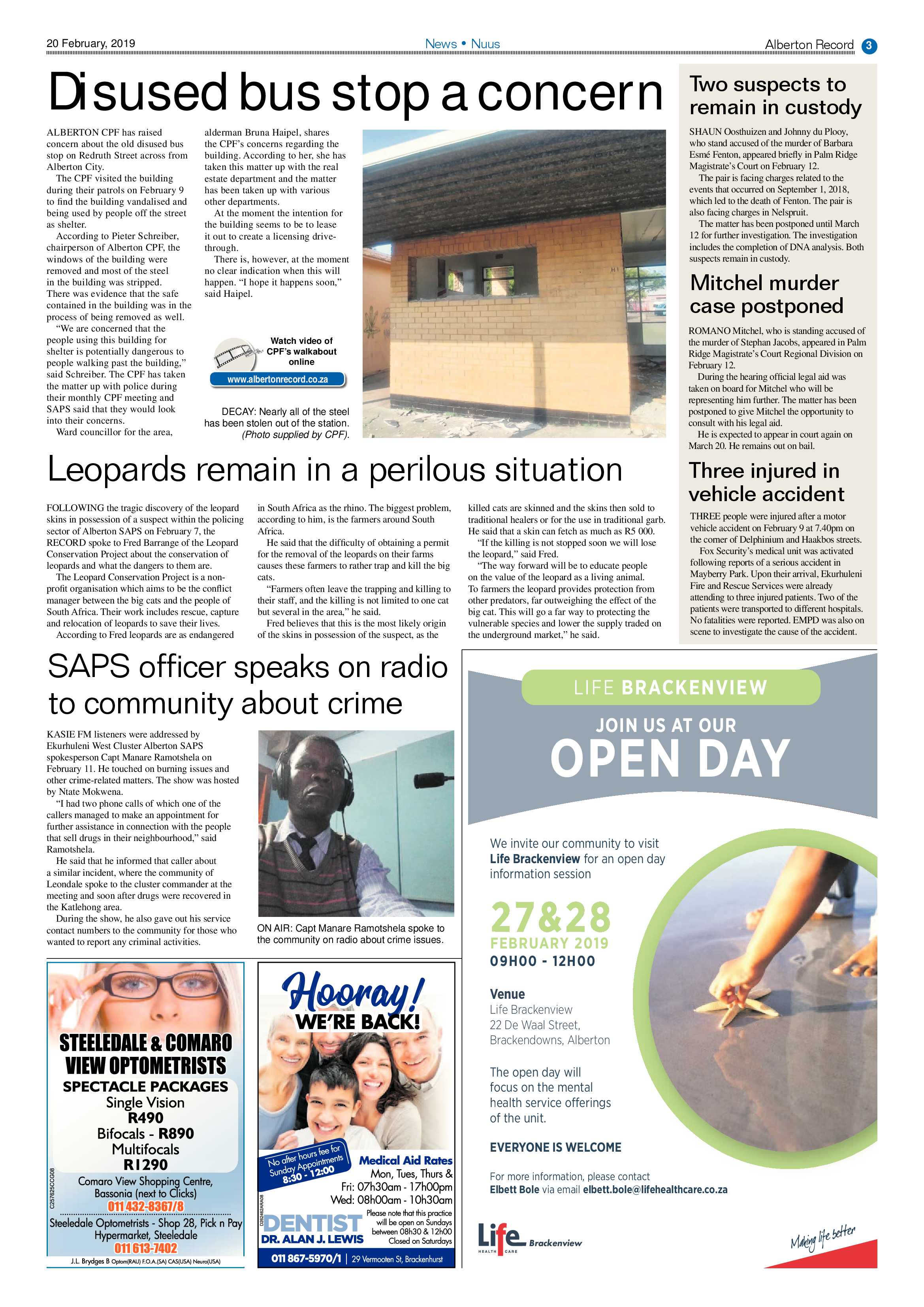 Alberton Record 20 February 2019 page 3