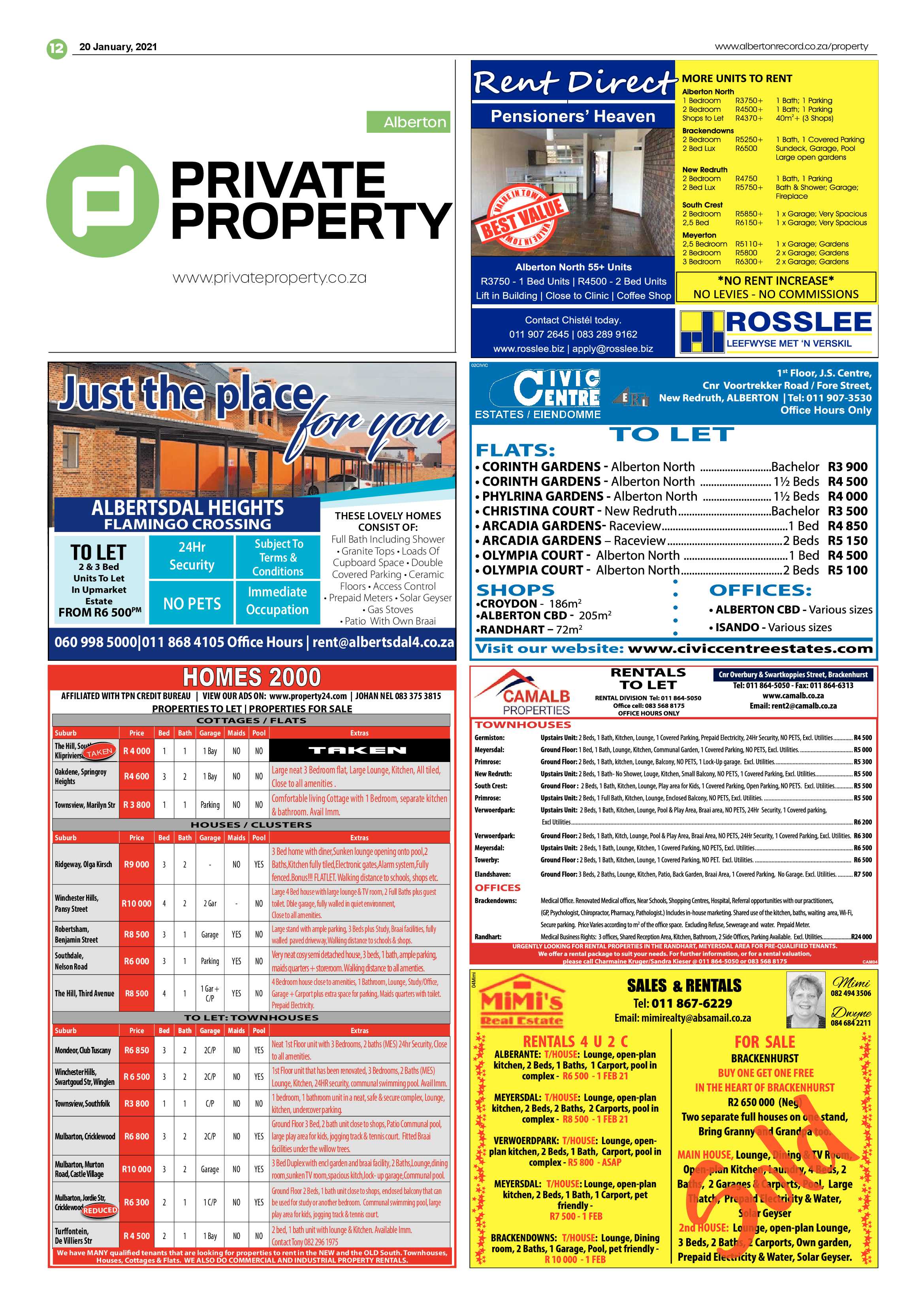 Alberton Record 20 January 2021 page 12