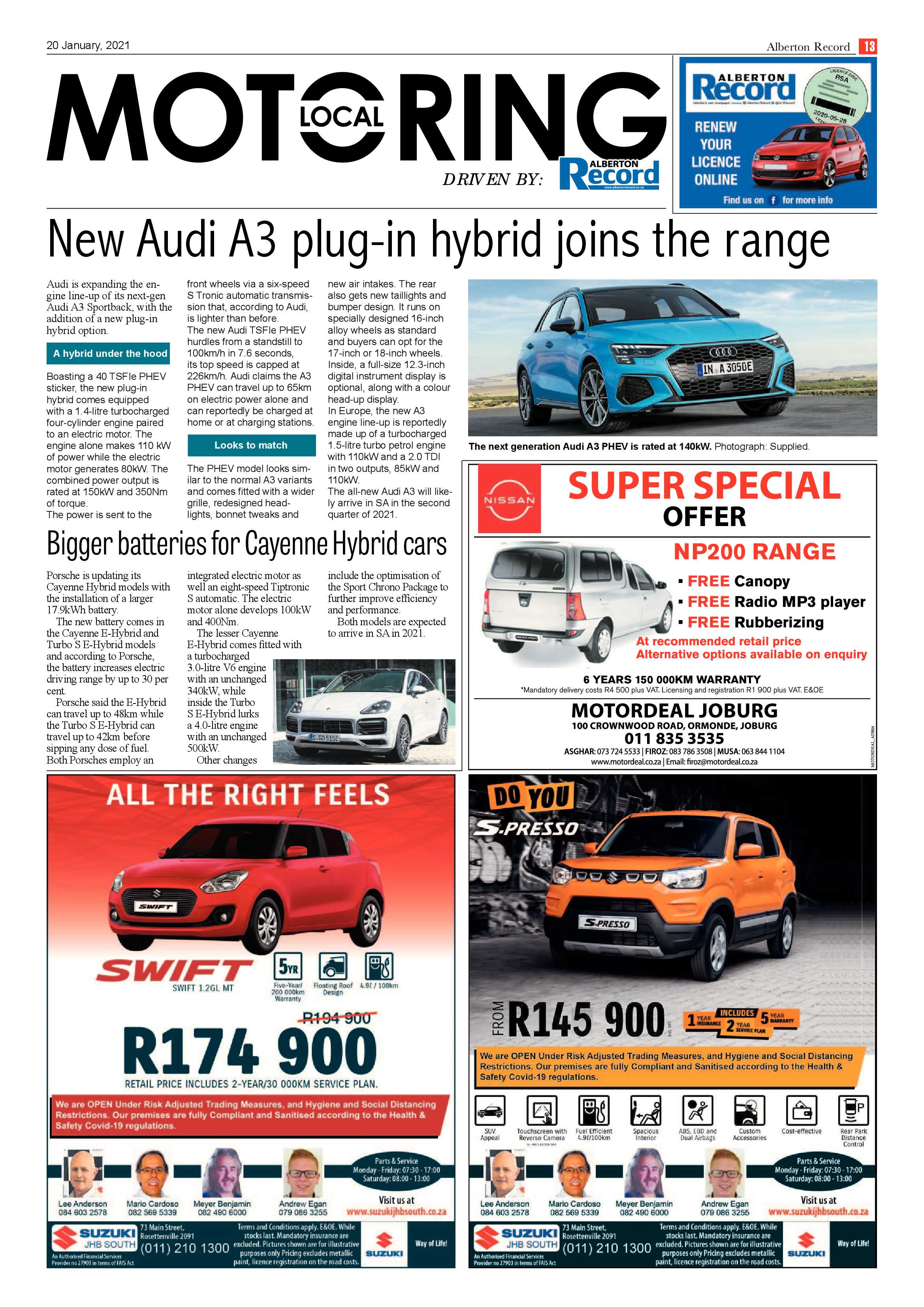 Alberton Record 20 January 2021 page 13