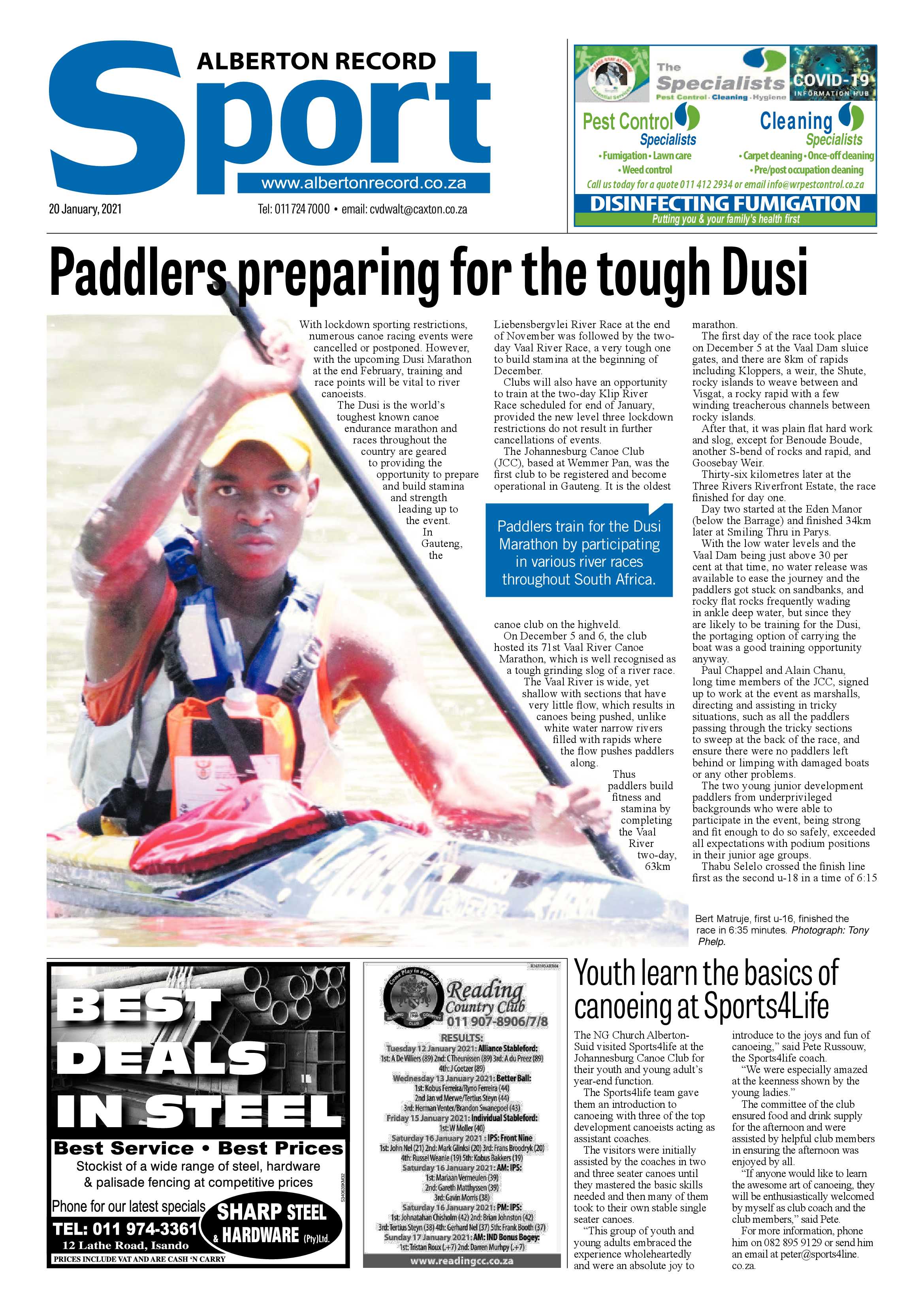 Alberton Record 20 January 2021 page 16