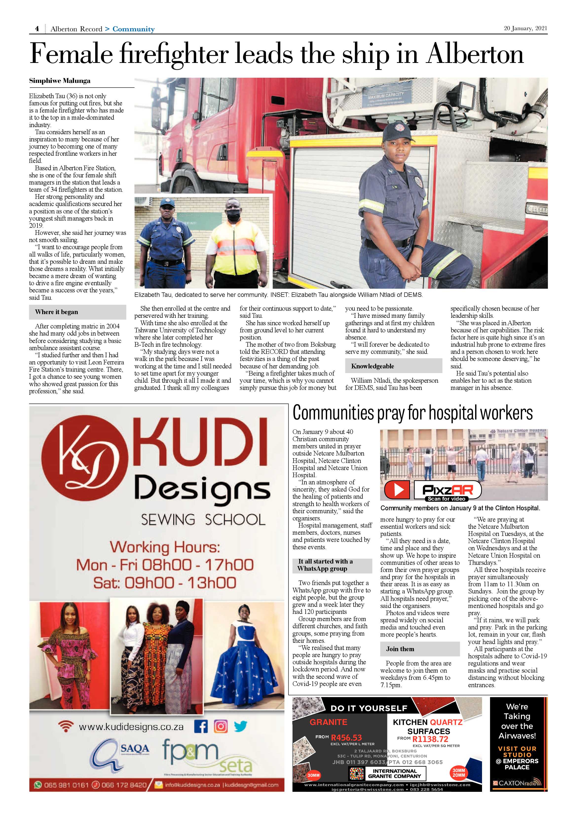 Alberton Record 20 January 2021 page 4