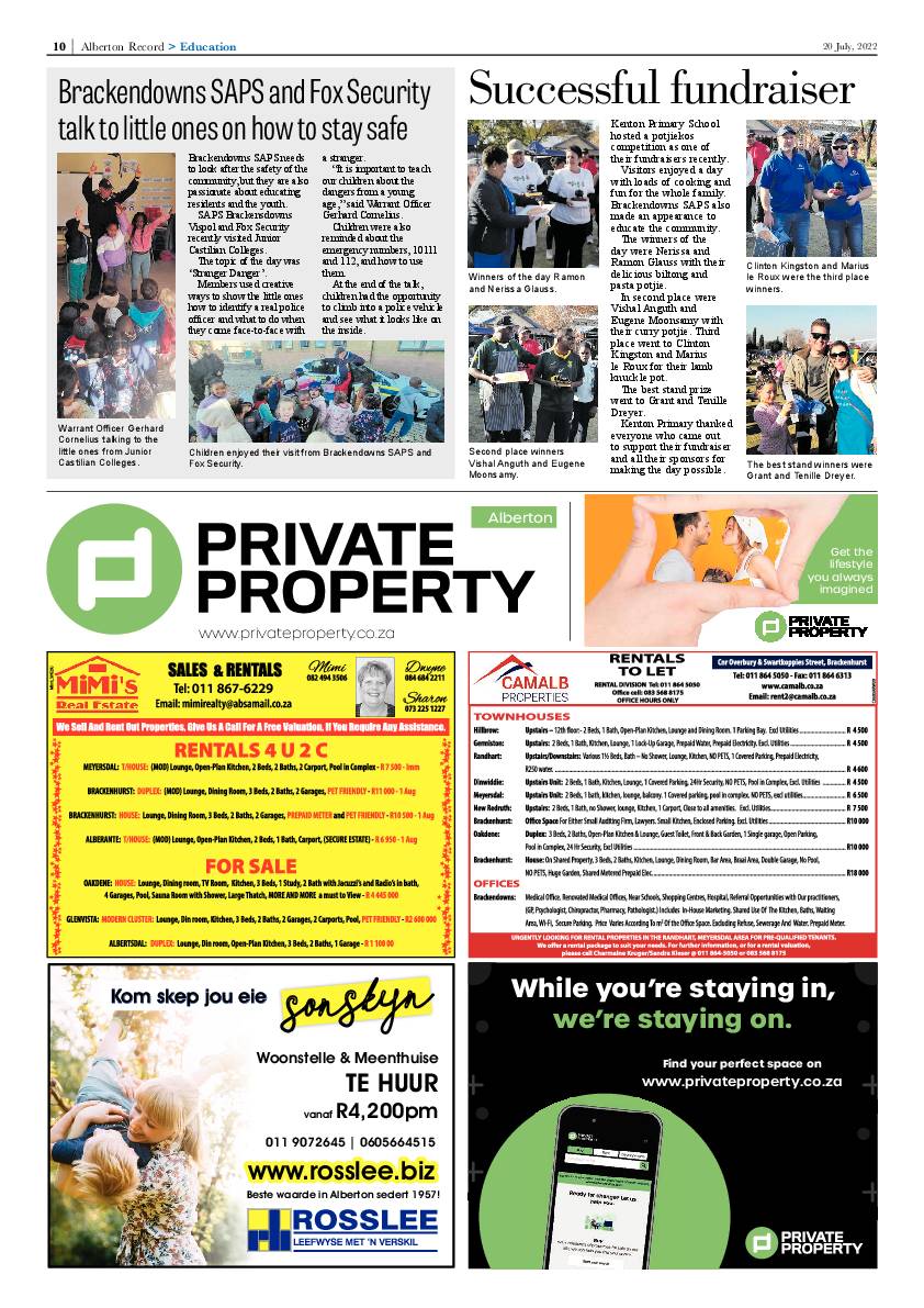 Alberton Record 20 July 2022 page 10