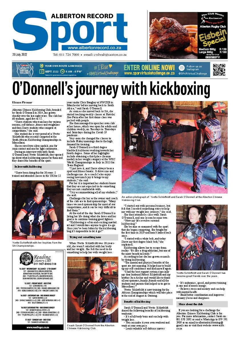 Alberton Record 20 July 2022 page 16