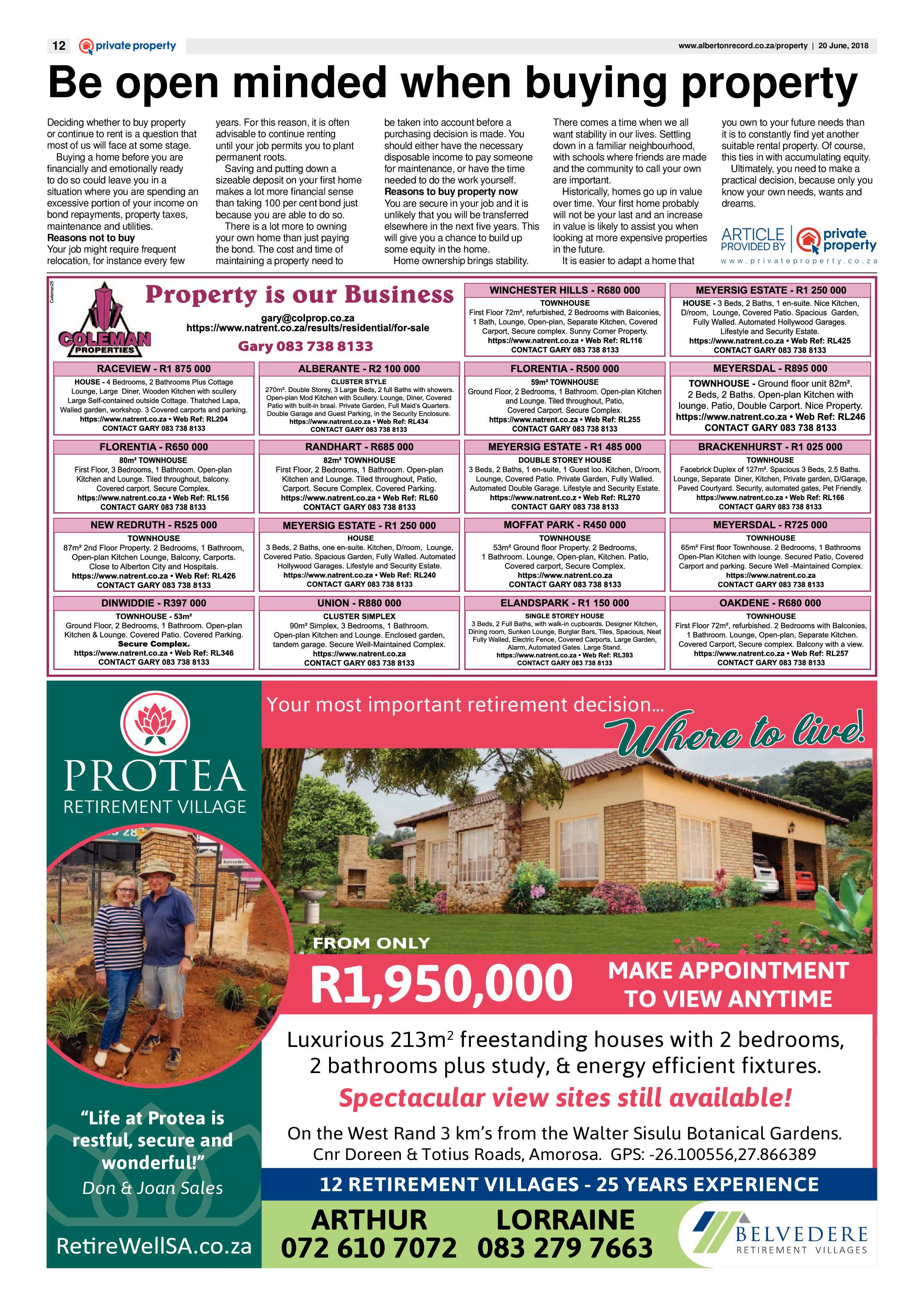 Alberton Record 20 June 2018 page 12