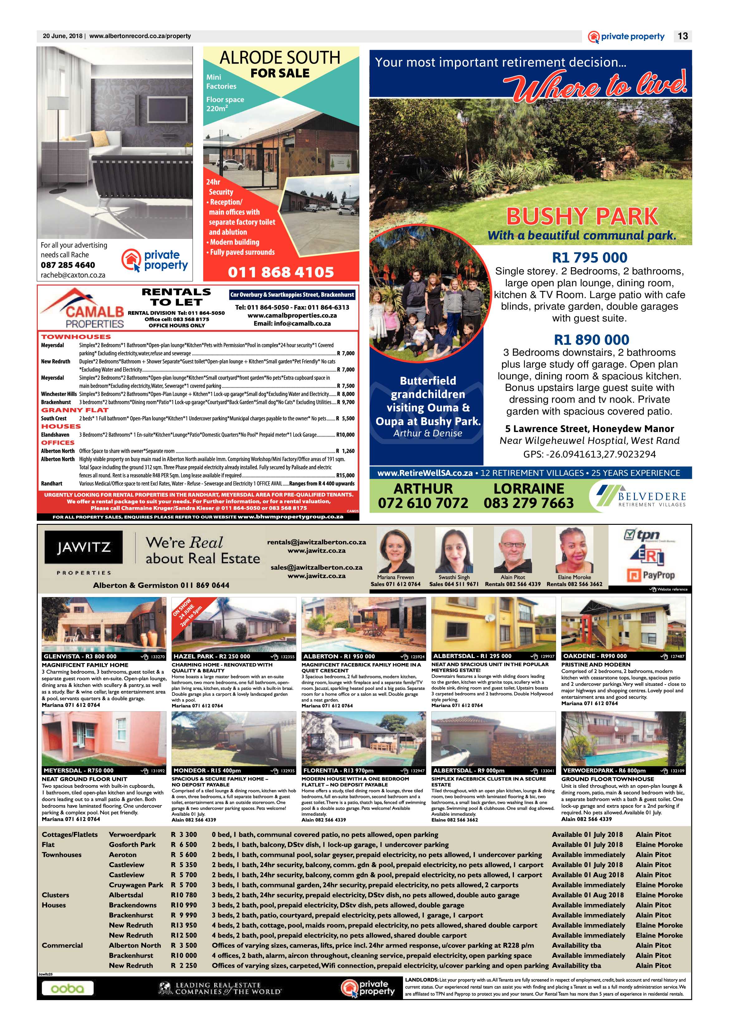 Alberton Record 20 June 2018 page 13