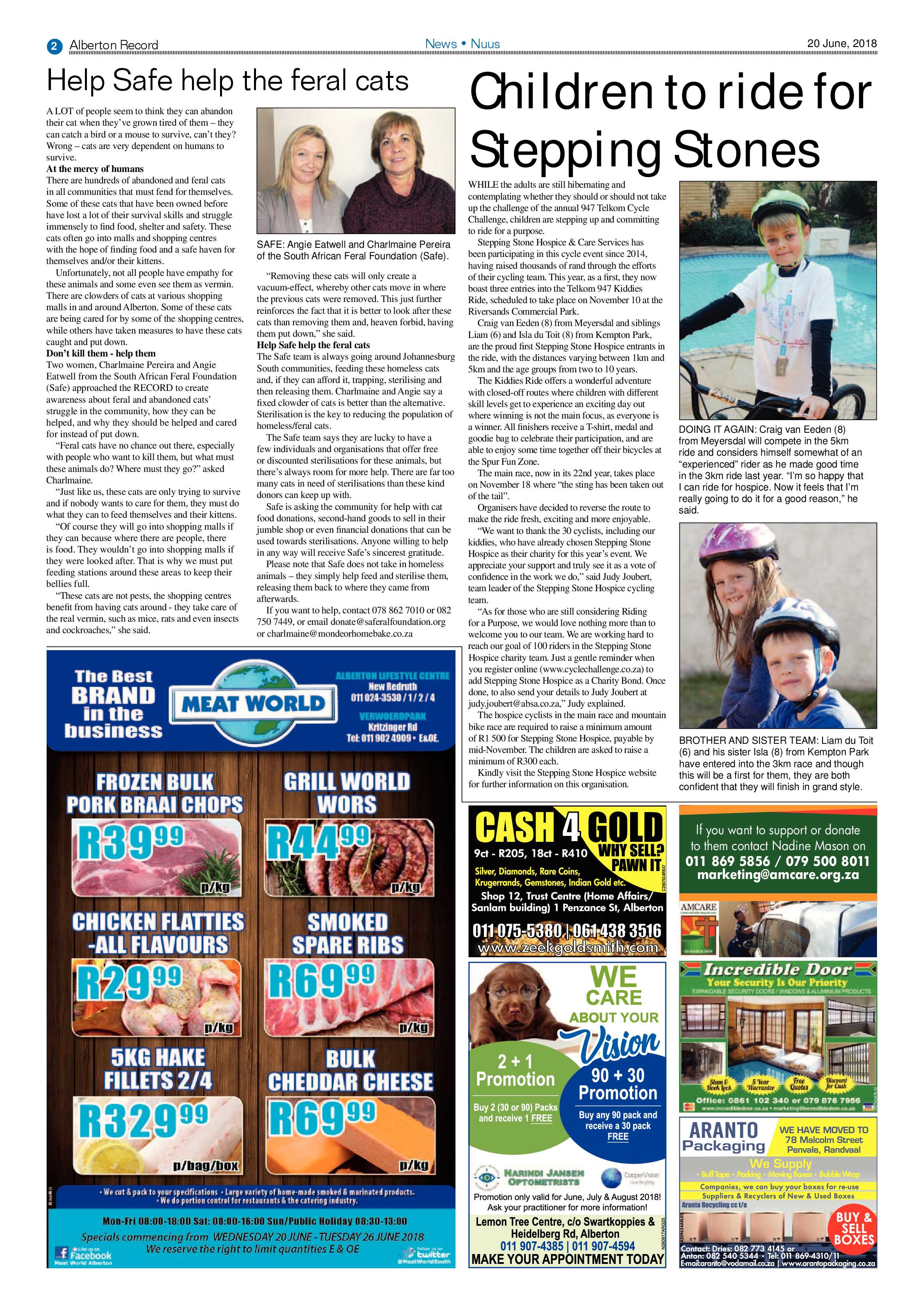 Alberton Record 20 June 2018 page 2