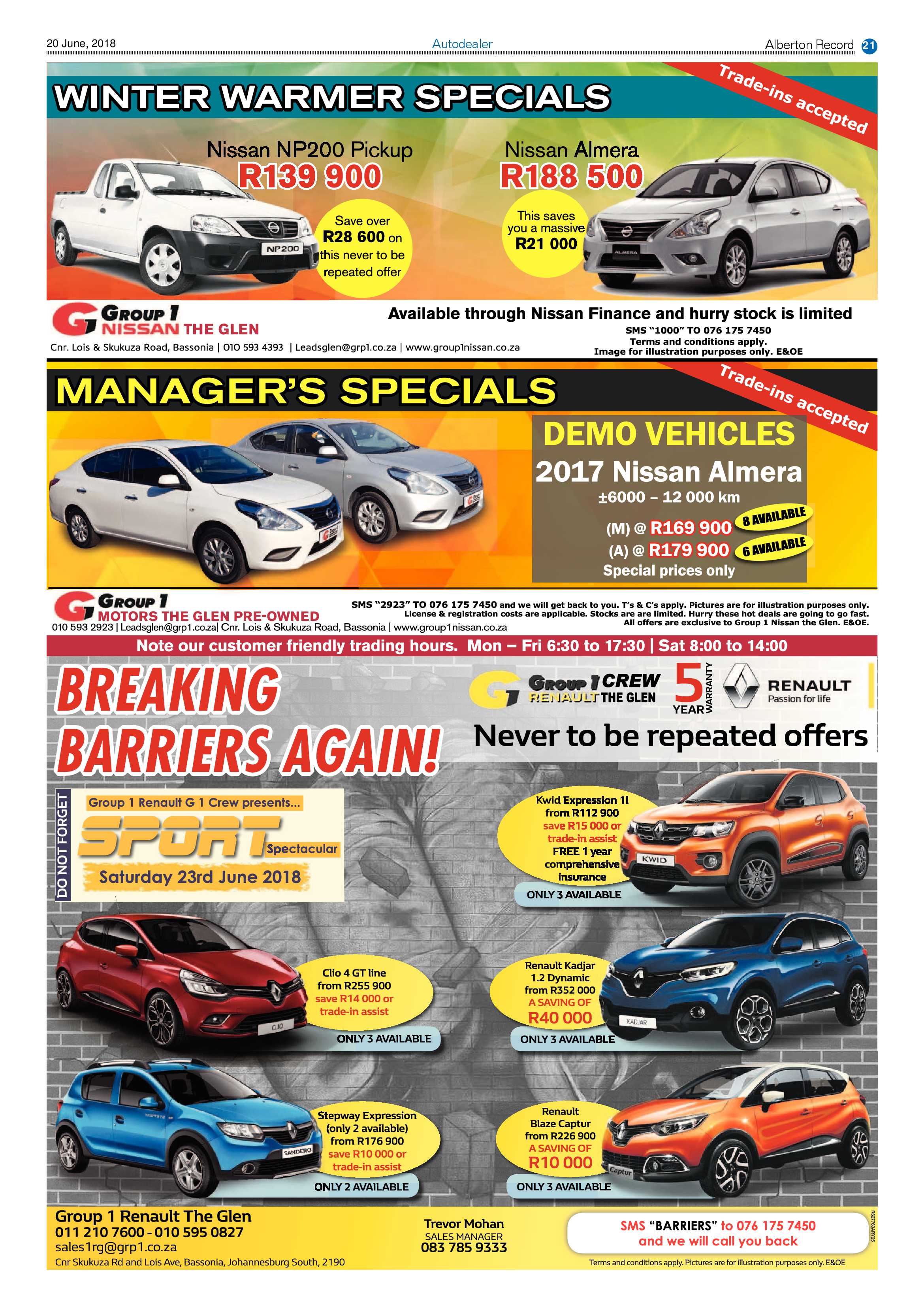 Alberton Record 20 June 2018 page 21