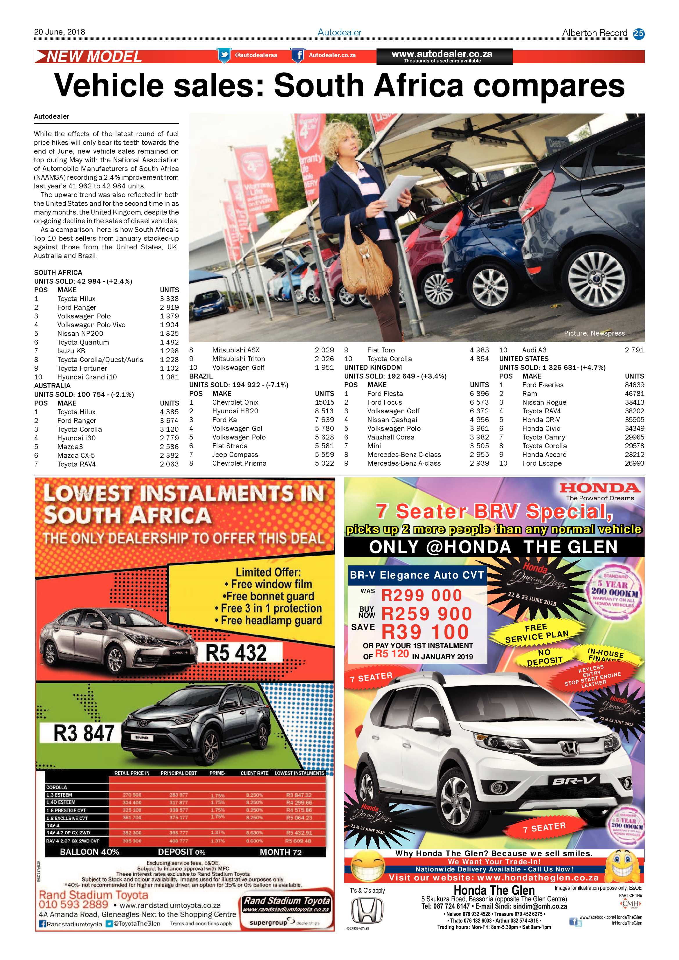 Alberton Record 20 June 2018 page 25
