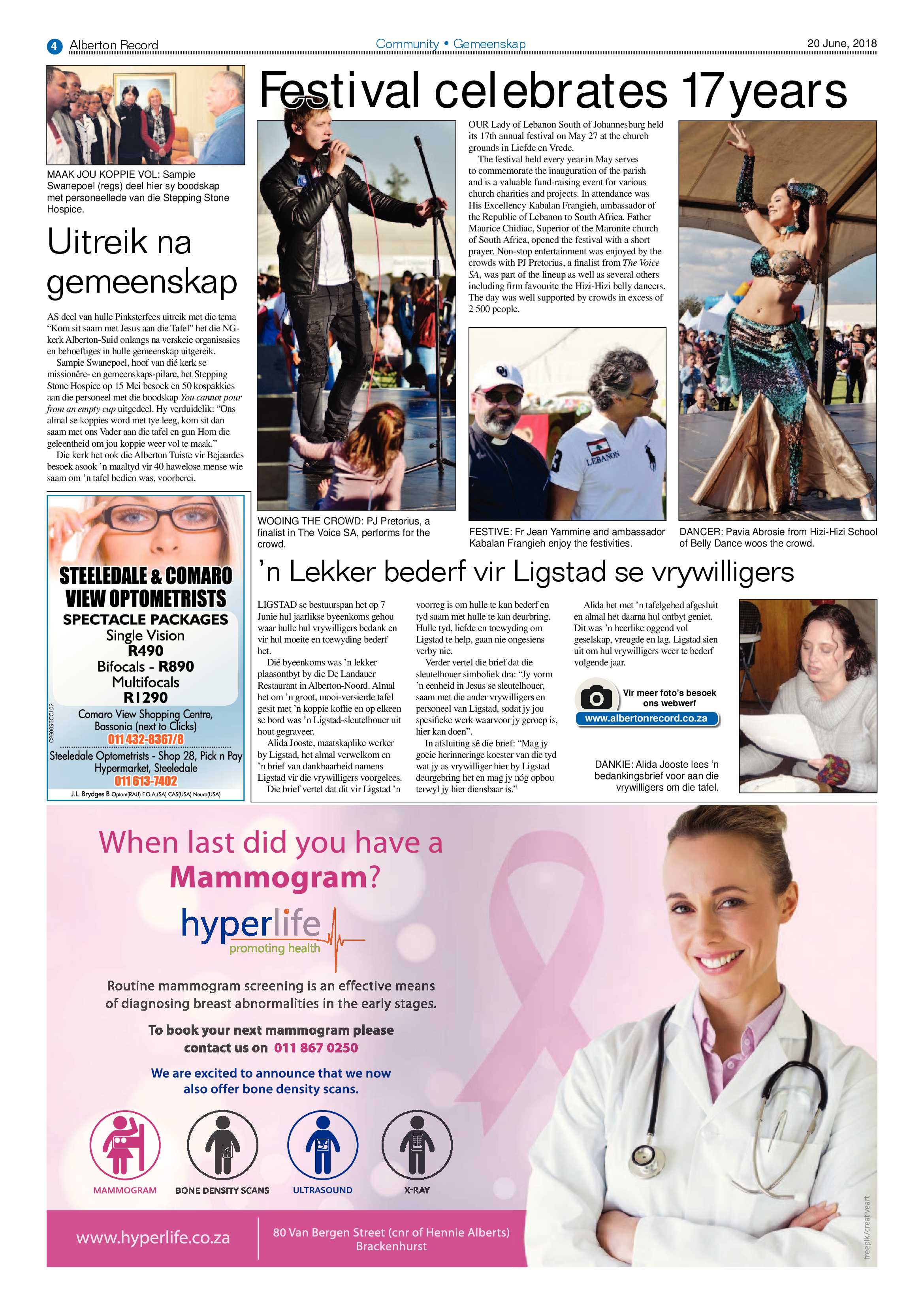 Alberton Record 20 June 2018 page 4
