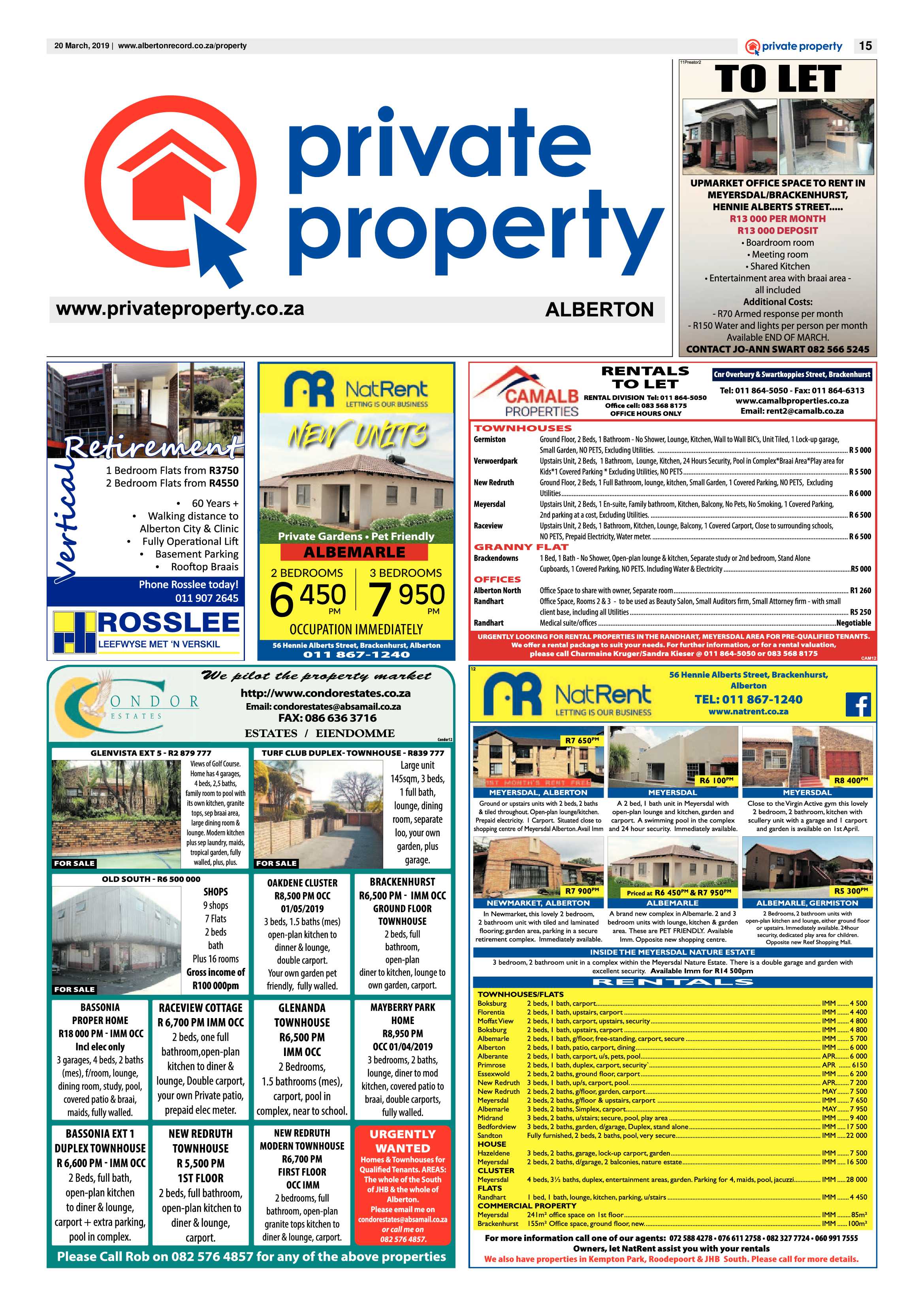 Alberton Record 20 March 2019 page 15