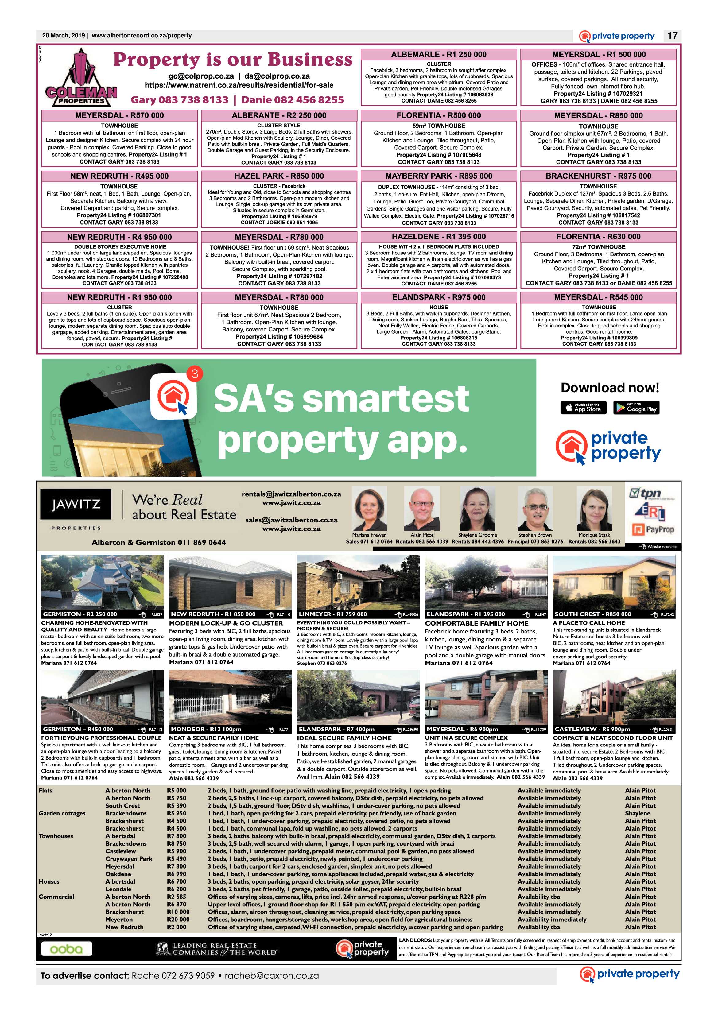 Alberton Record 20 March 2019 page 17