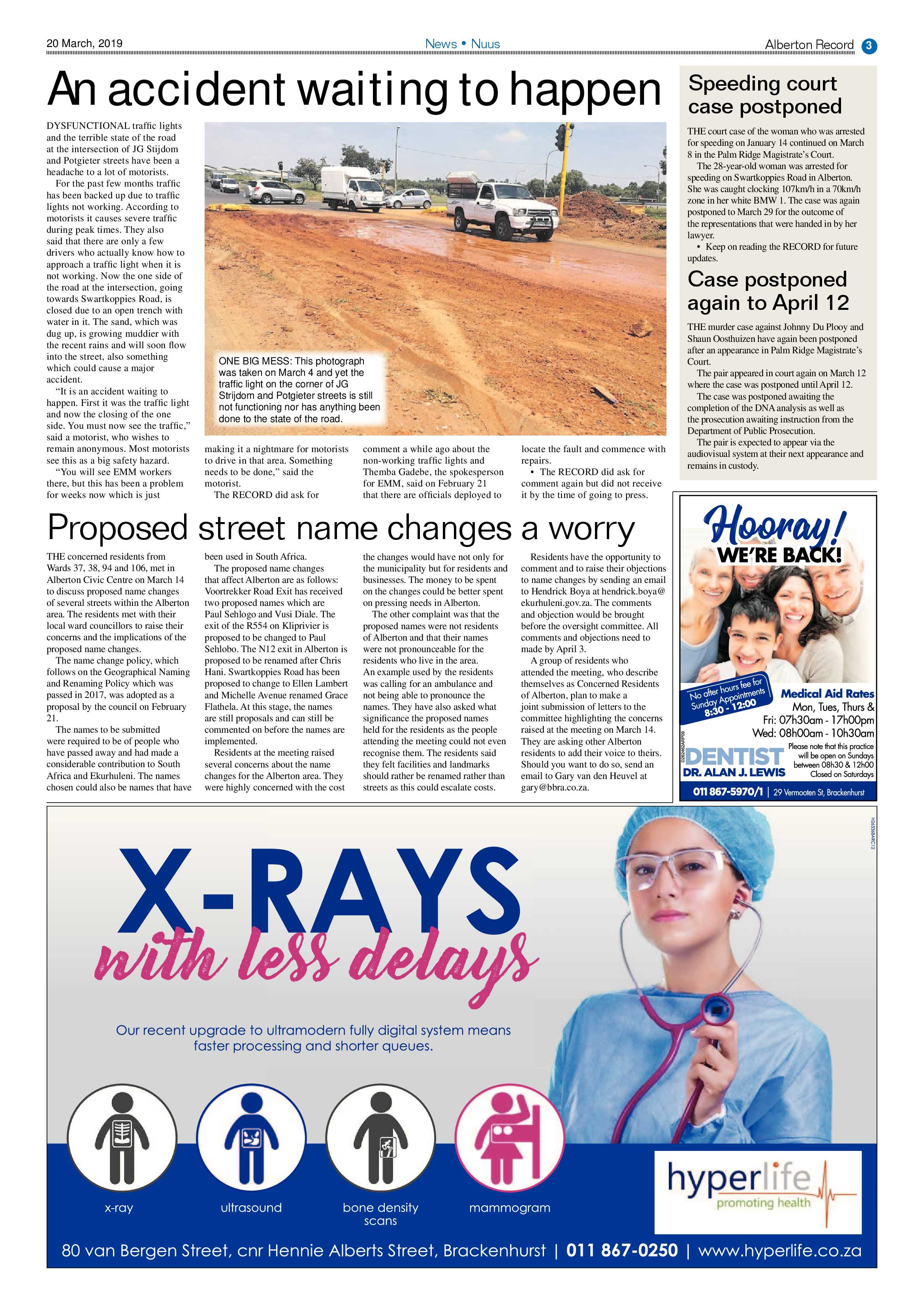 Alberton Record 20 March 2019 page 3