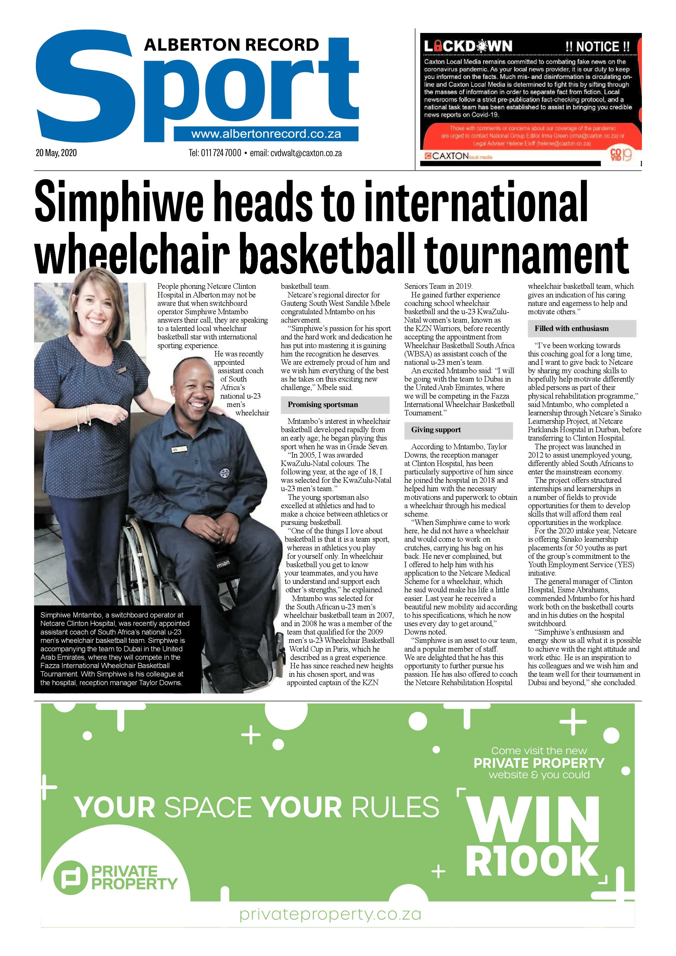 Alberton Record 20 May 2020 page 12