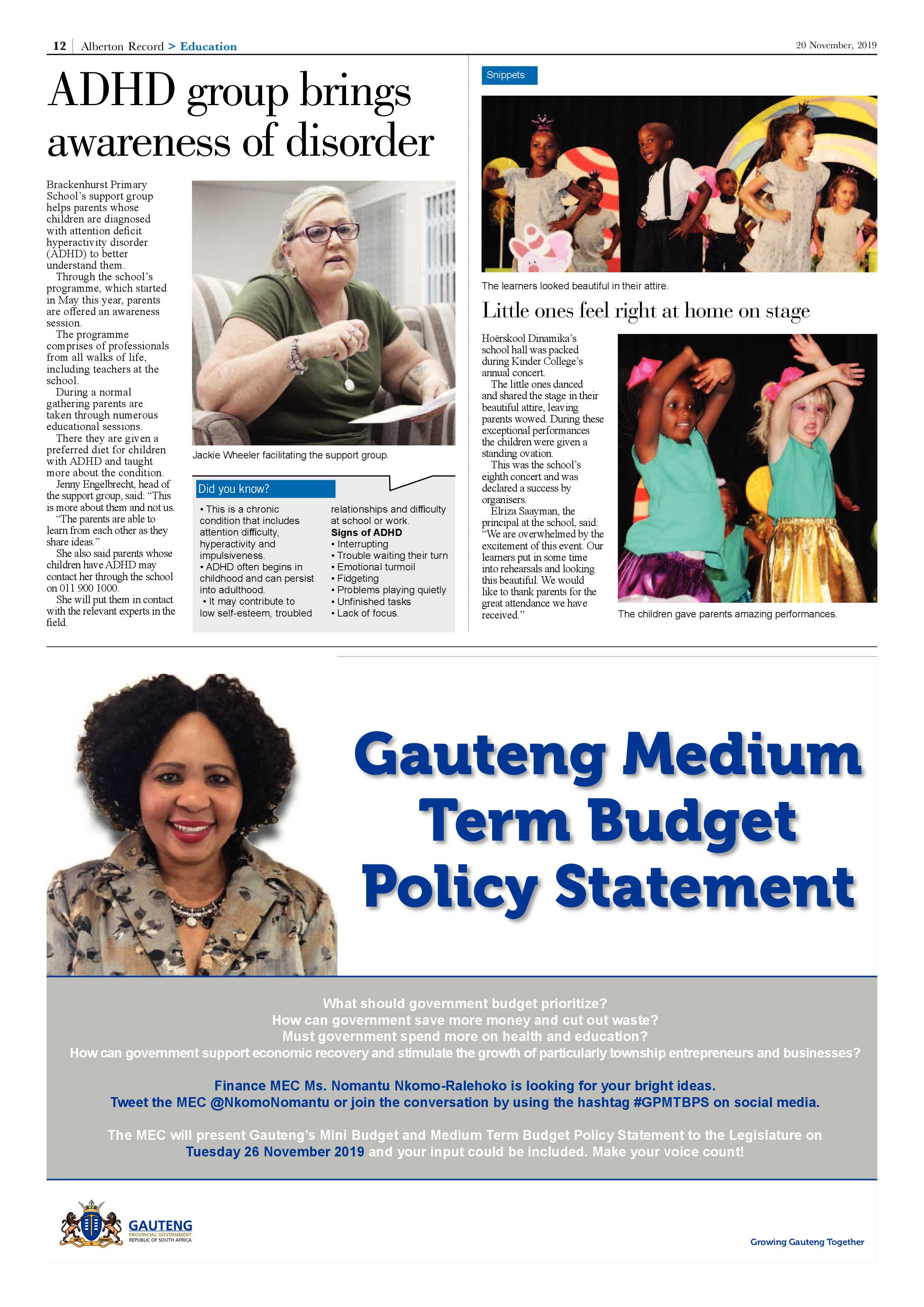 Alberton Record 20 November 2019 page 12