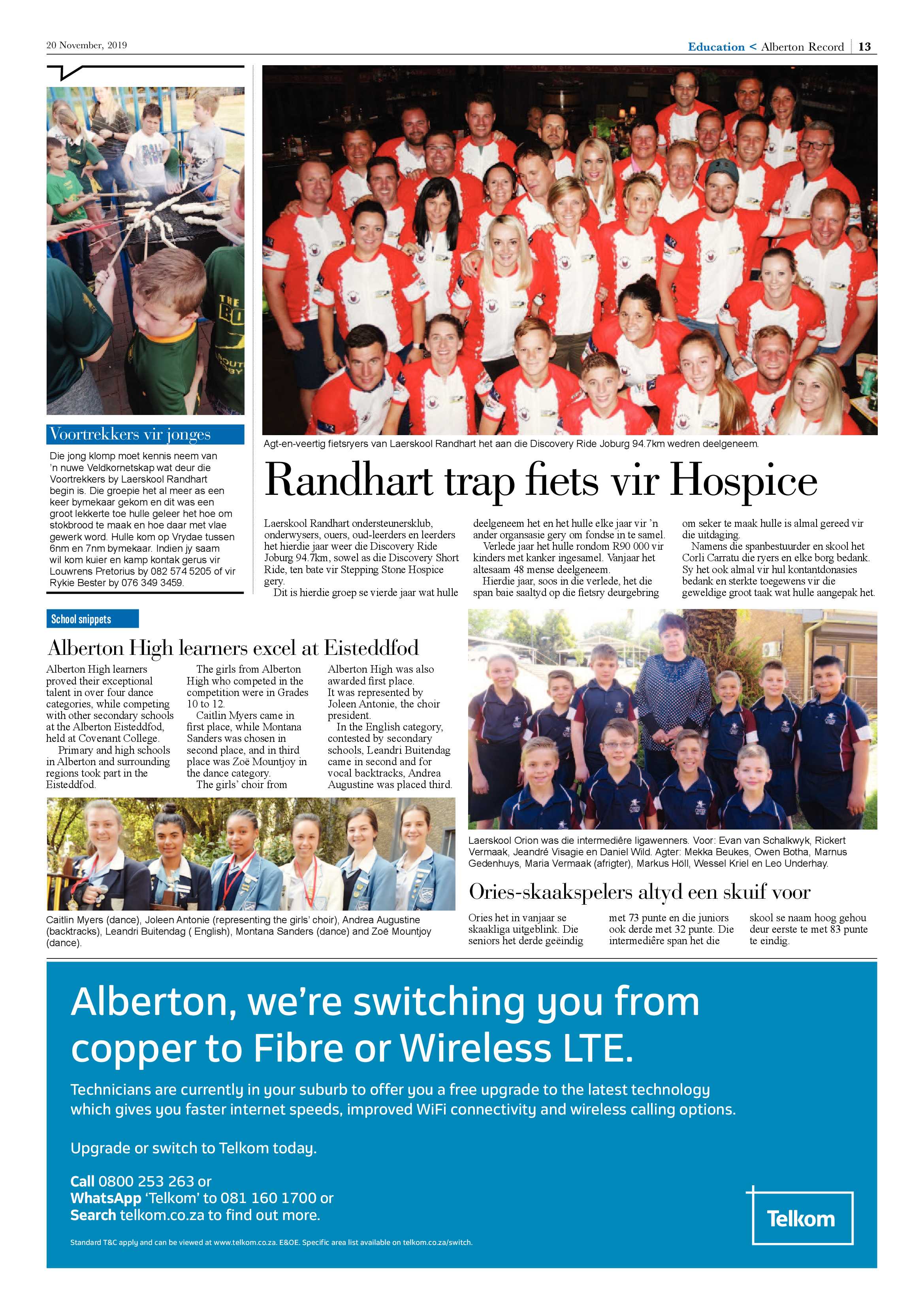 Alberton Record 20 November 2019 page 13
