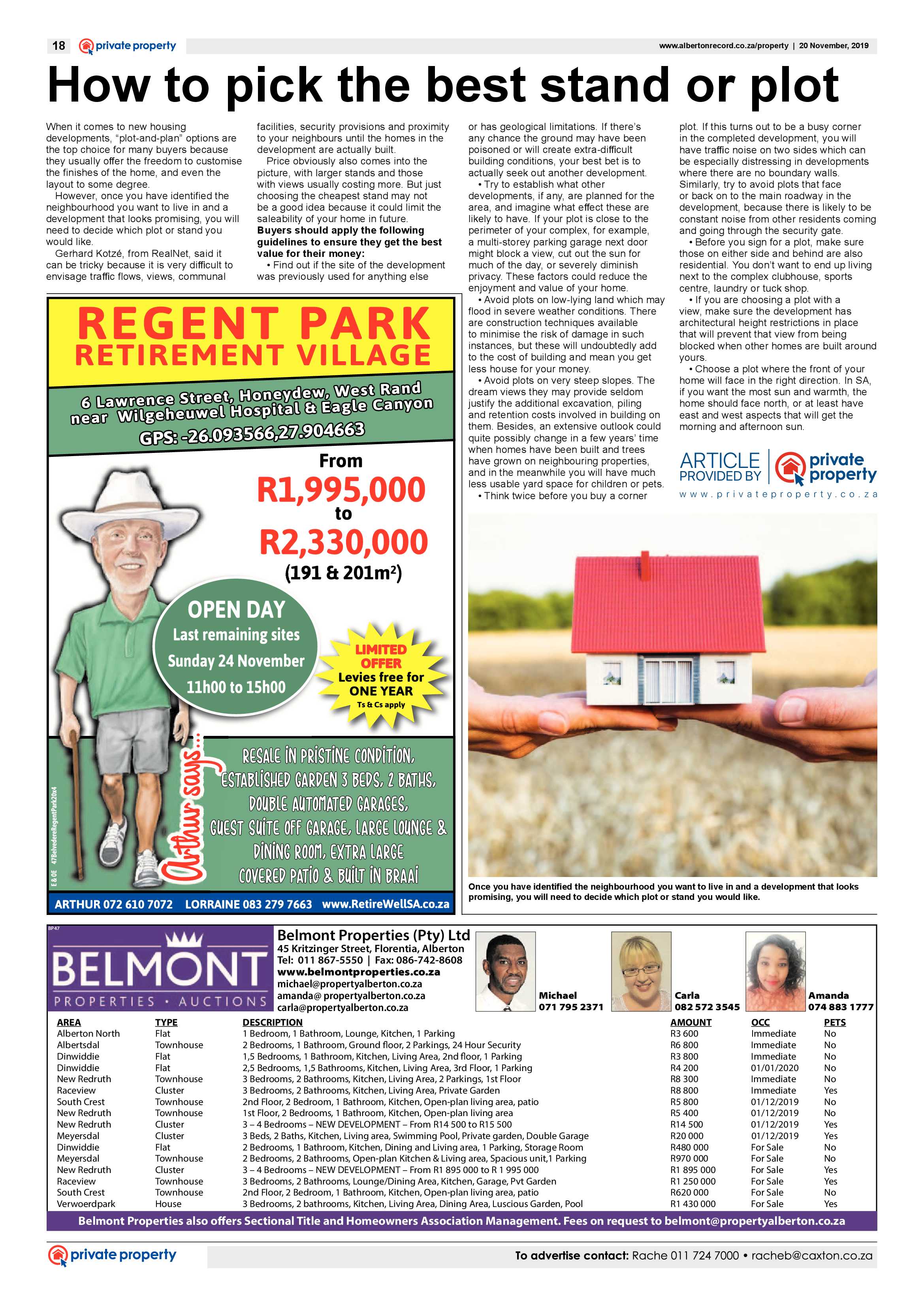 Alberton Record 20 November 2019 page 18