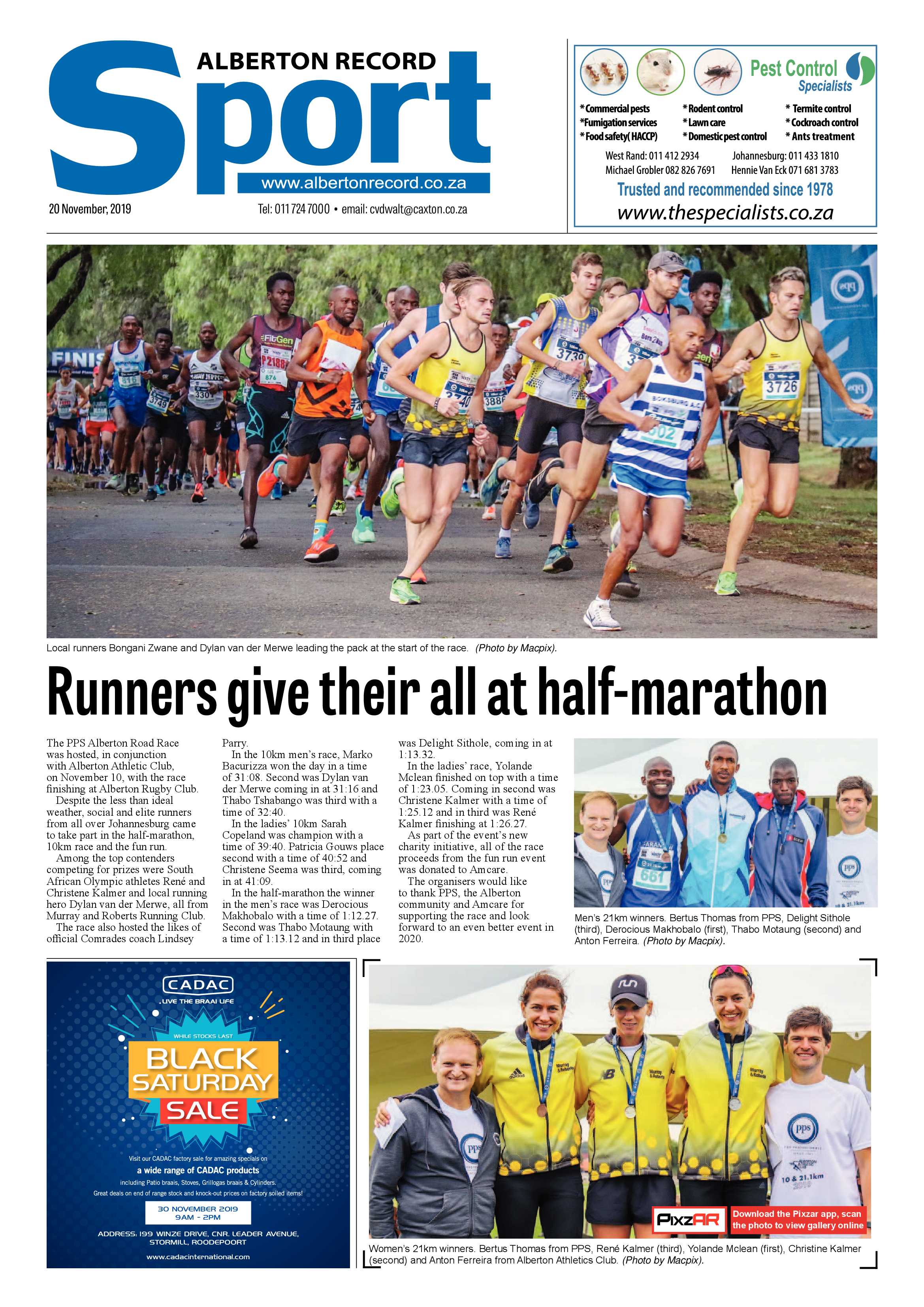 Alberton Record 20 November 2019 page 28