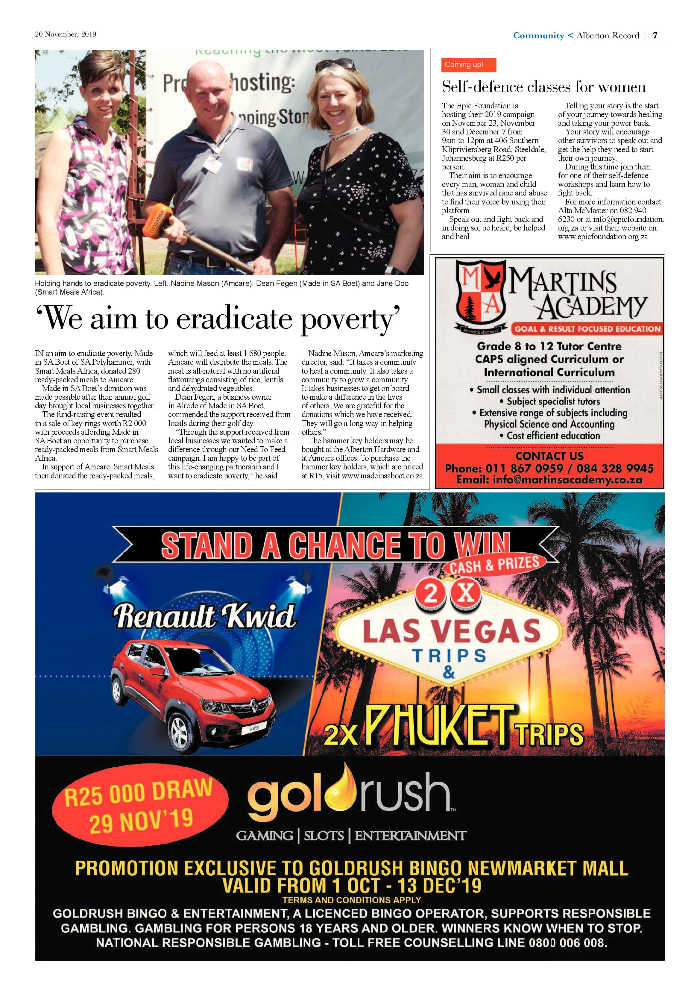 Alberton Record 20 November 2019 page 7