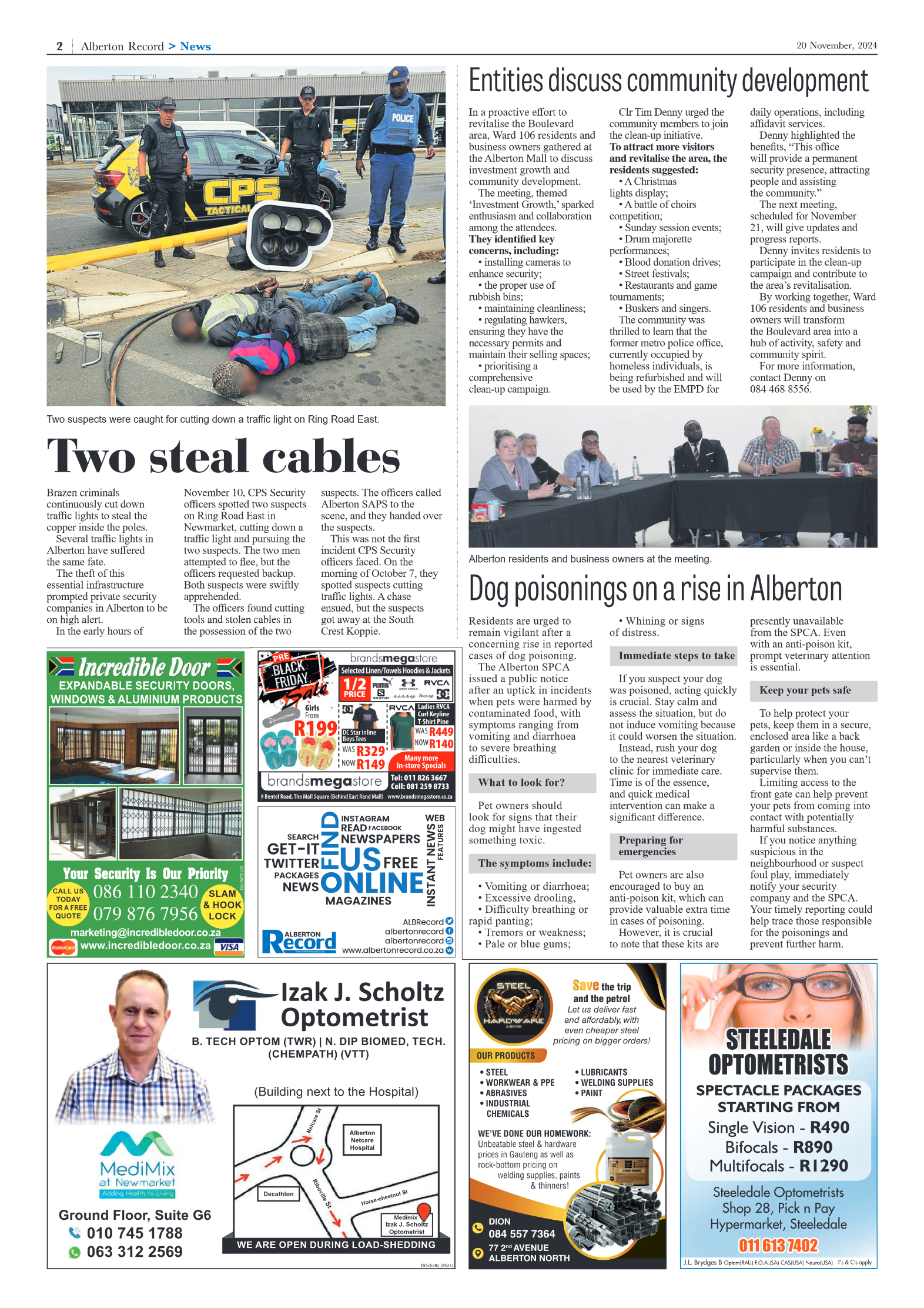 Alberton Record 20 Novemberr 2024 page 4