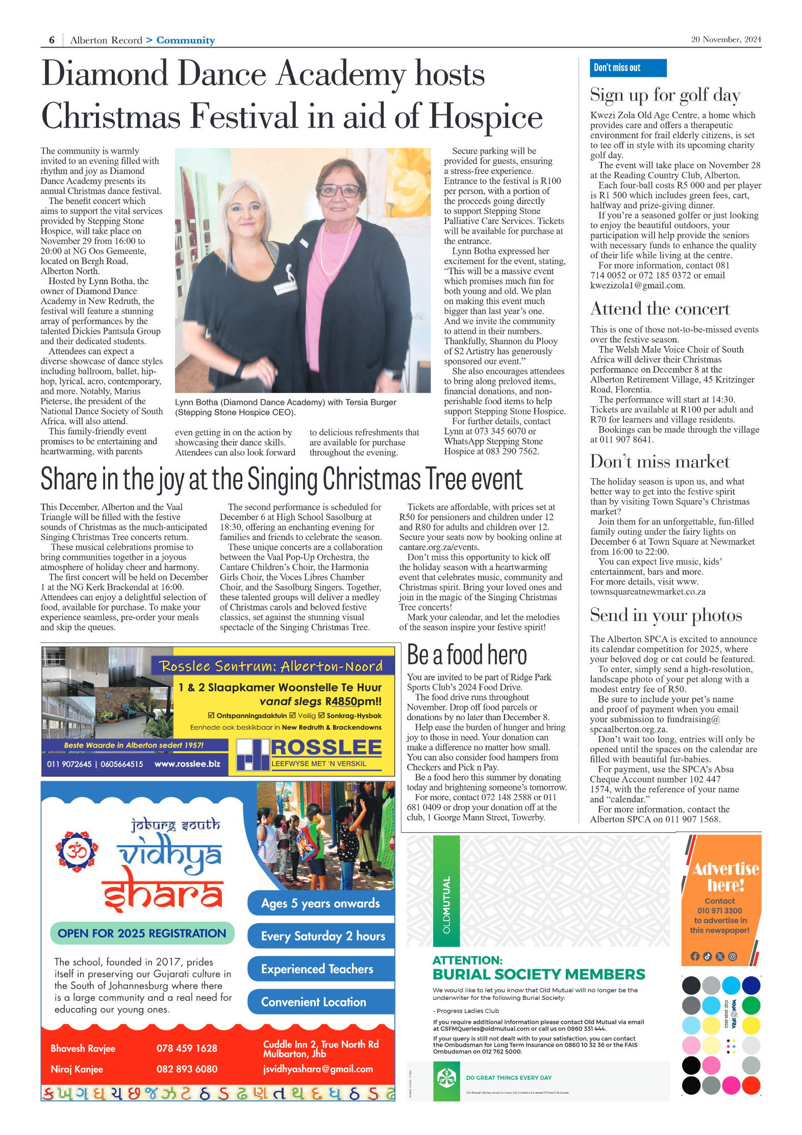 Alberton Record 20 Novemberr 2024 page 8